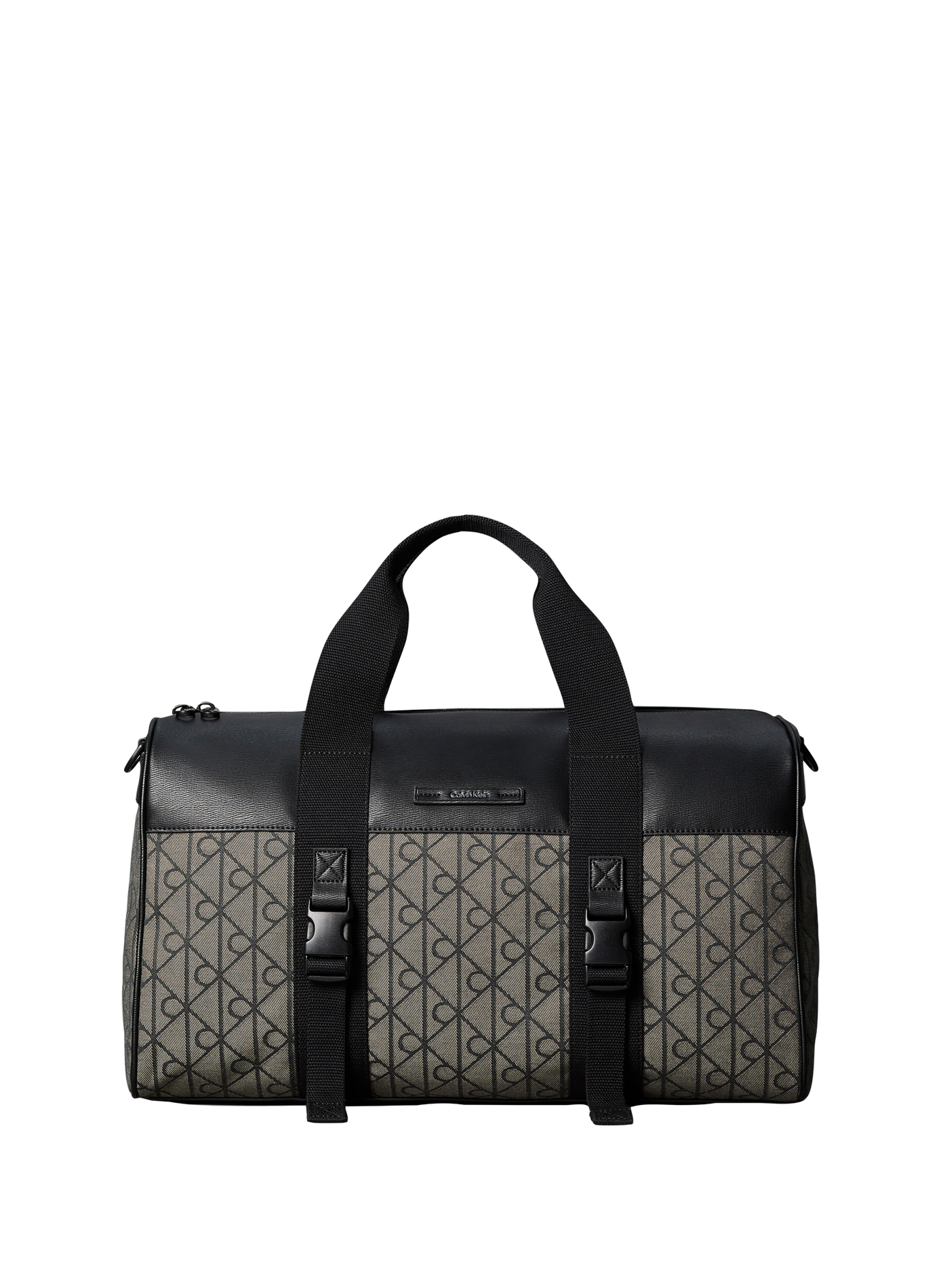 Bi-material travel bag with logo print CALVIN KLEIN Multicolour
