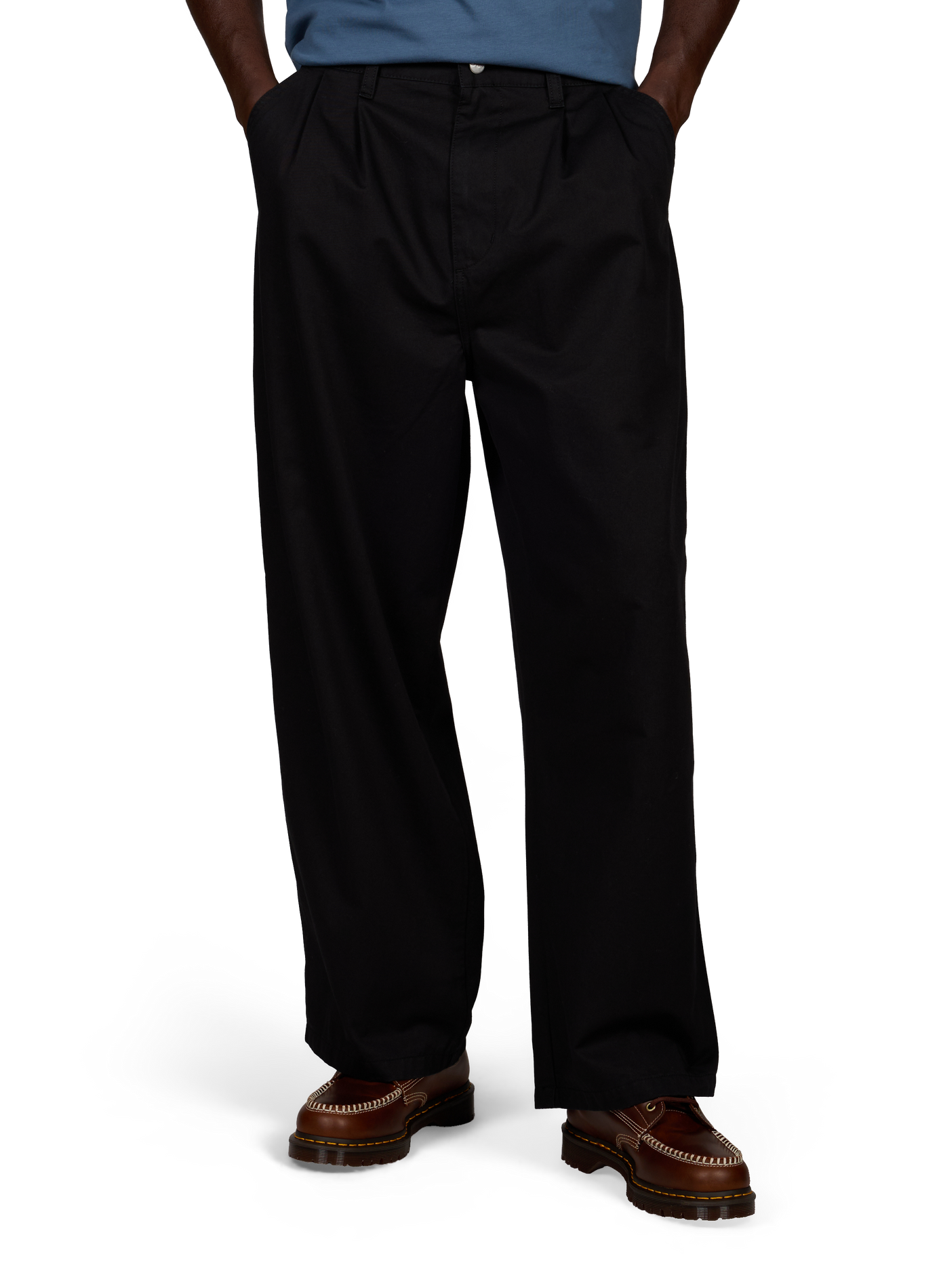 Brockman wide-leg cotton jeans CARHARTT WIP Black