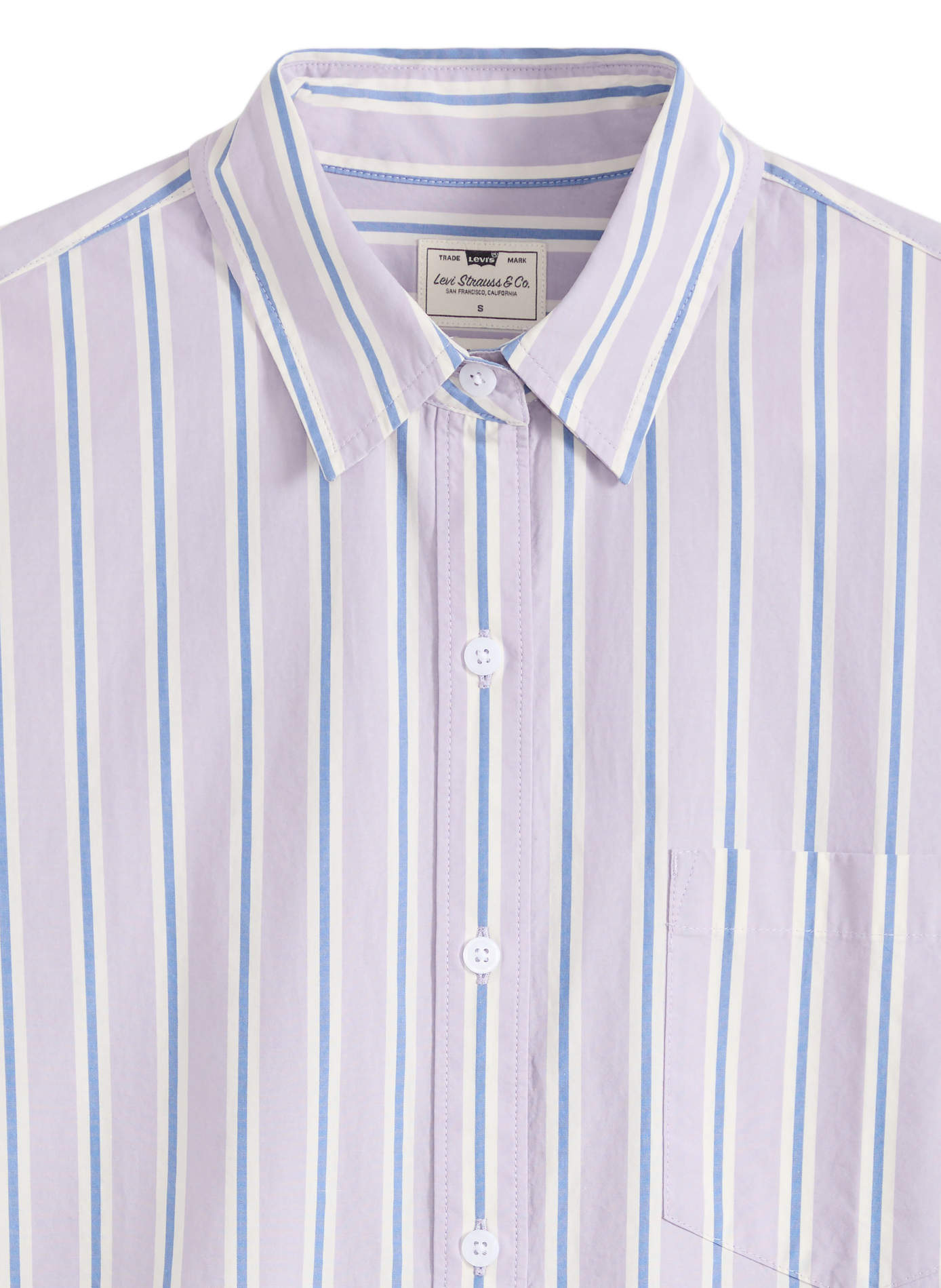 Classic collar cotton shirt LEVI'S Multicolour