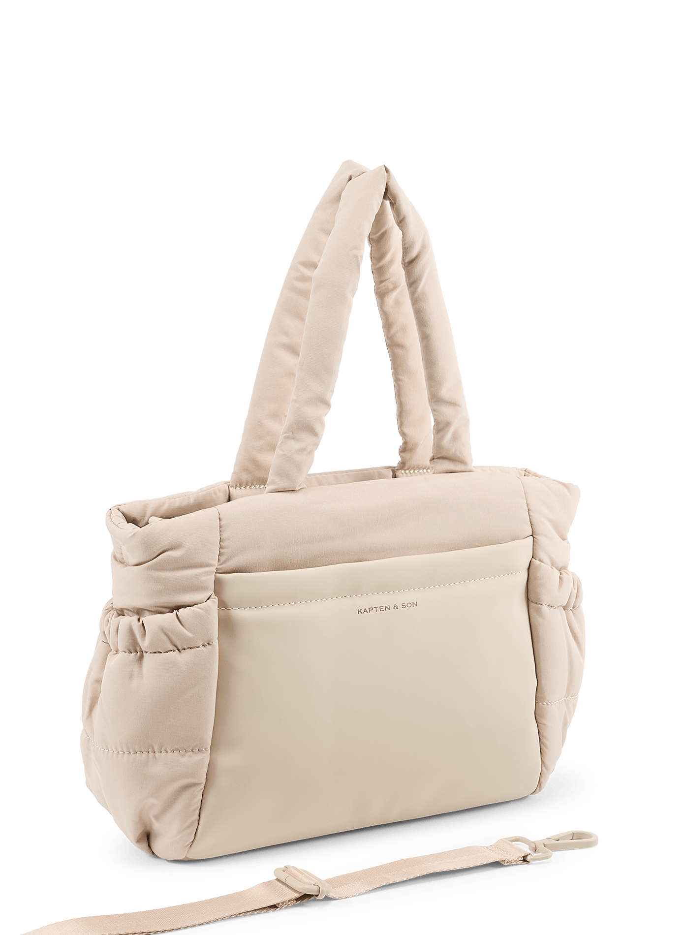 Sac Hellvi cloud small matelassé KAPTEN & SON Beige
