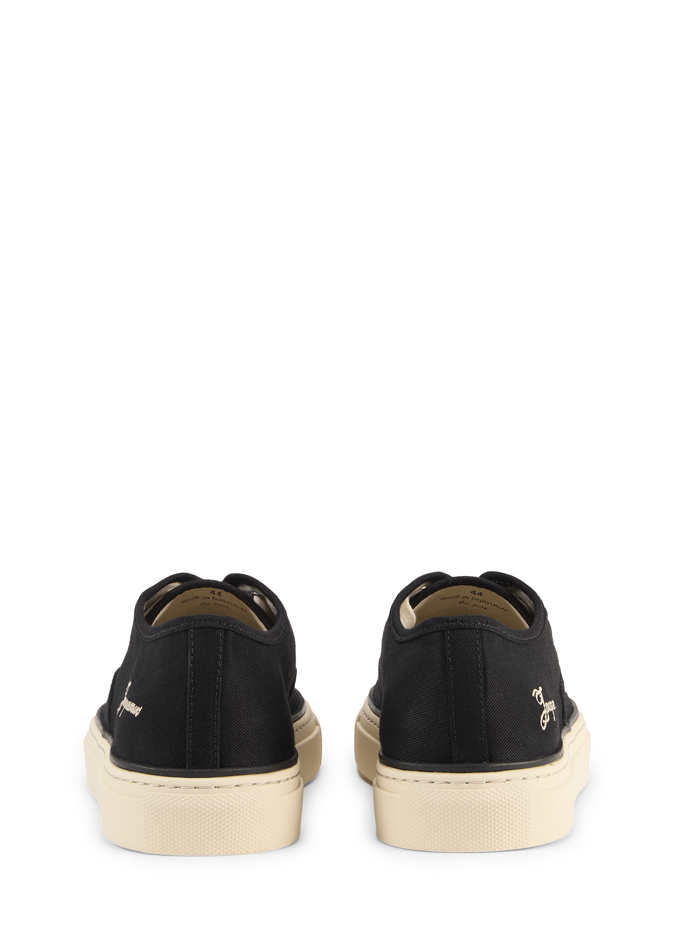 Die niedrigen Sneaker Féfé aus Baumwolle | Schwarz JACQUEMUS Herren