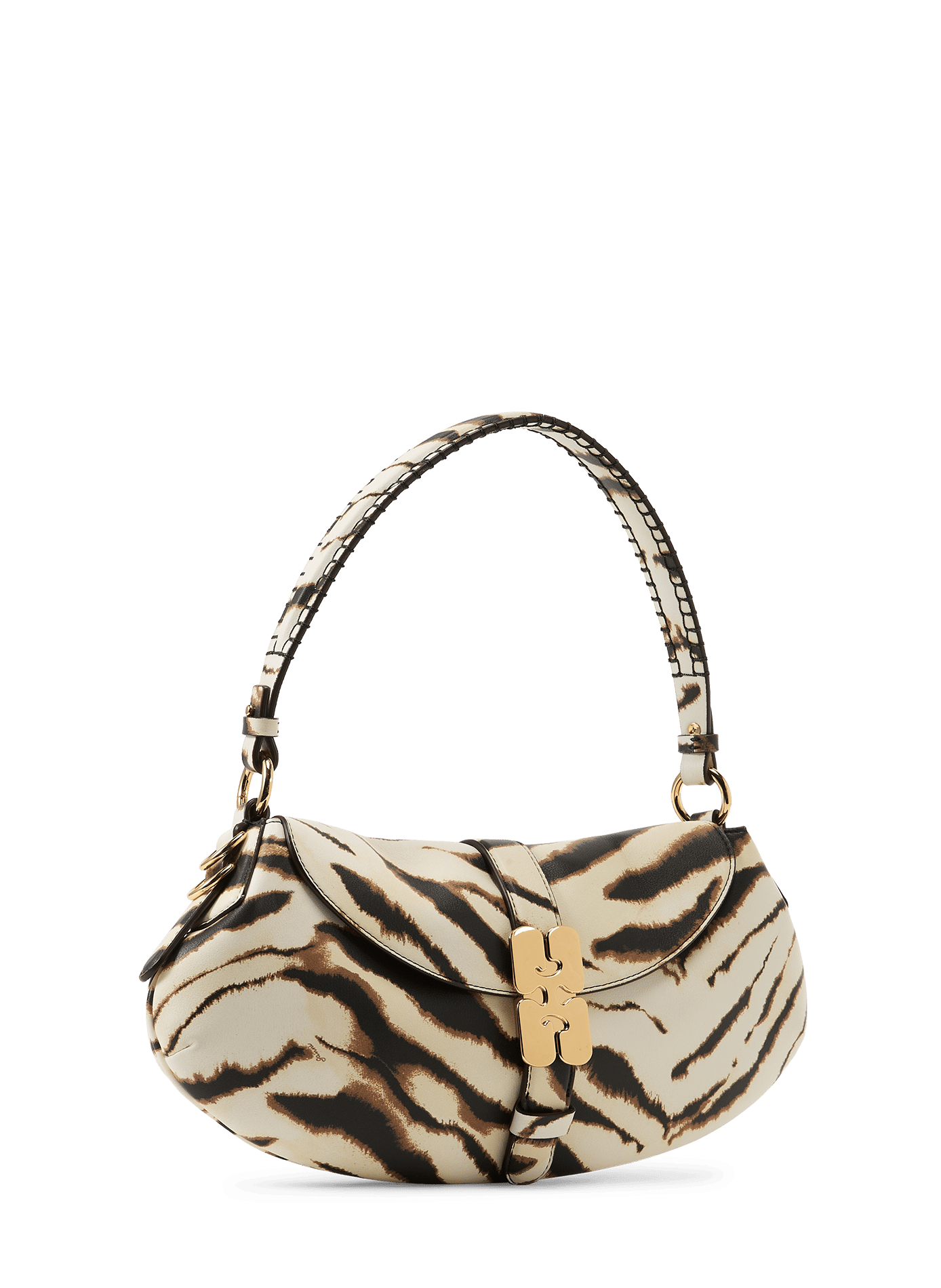Sac porté épaule B-Kat imprimé GANNI Multicolore
