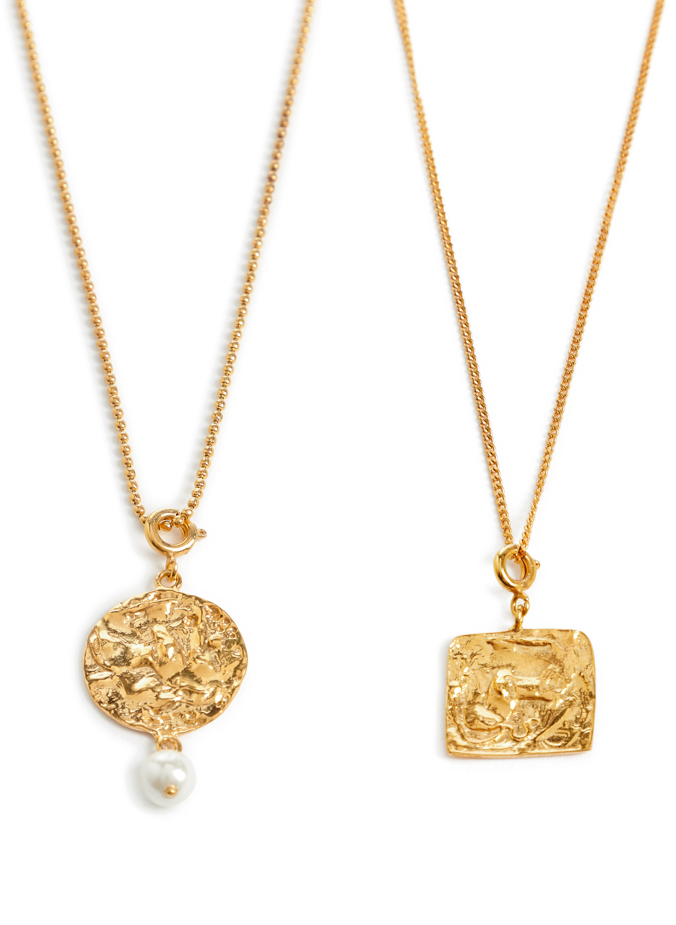 Colliers The Nymph's Charms en plaqué or