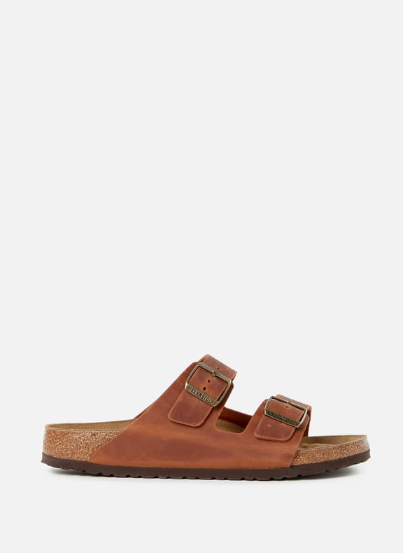Arizona leather sandals Brown by BIRKENSTOCK BIRKENSTOCK Arizona leather sandals Brown