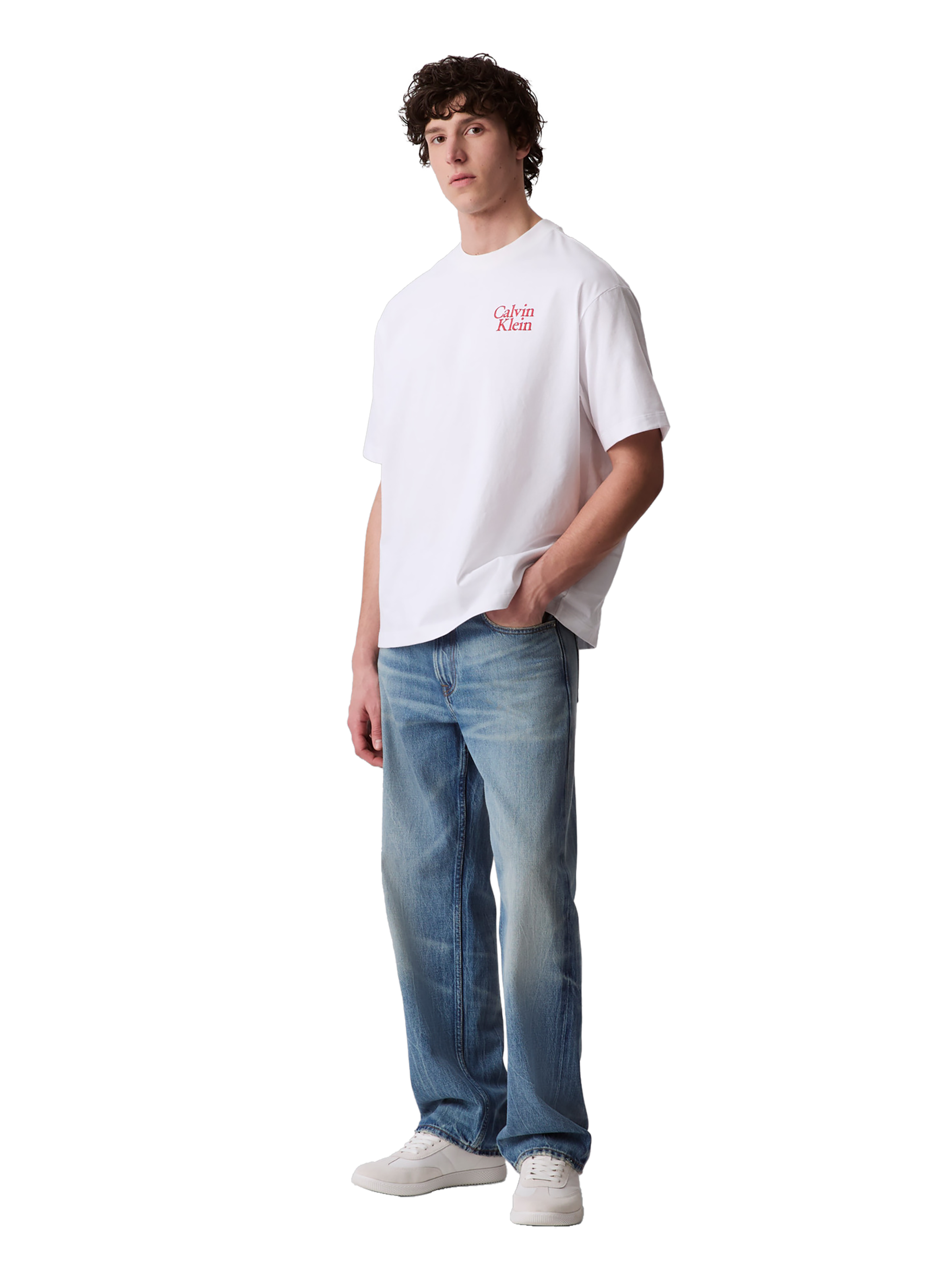 Classic Cotton T-Shirt CALVIN KLEIN White