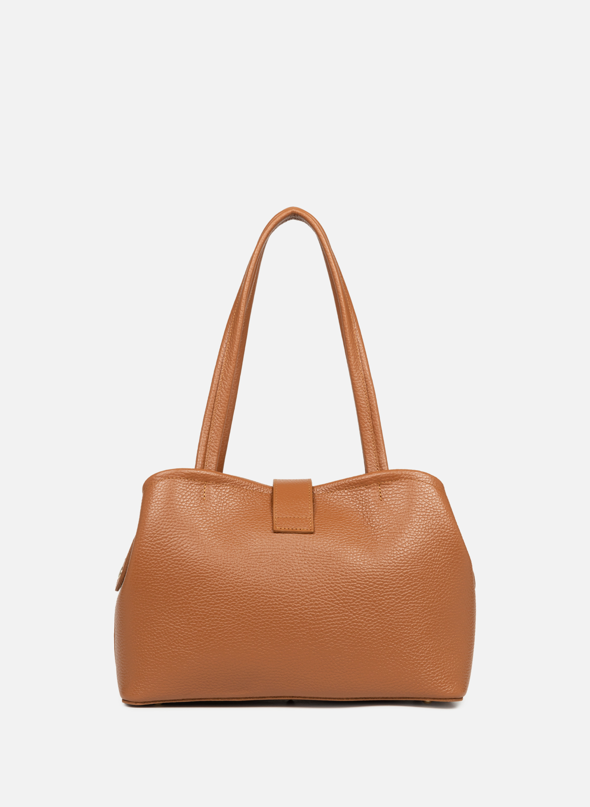 M tote bag - Top Double LANCASTER Brown