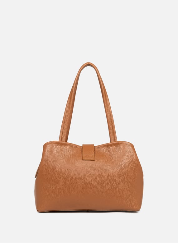 M tote bag - Top Double | Brown by LANCASTER M tote bag - Top Double Brown