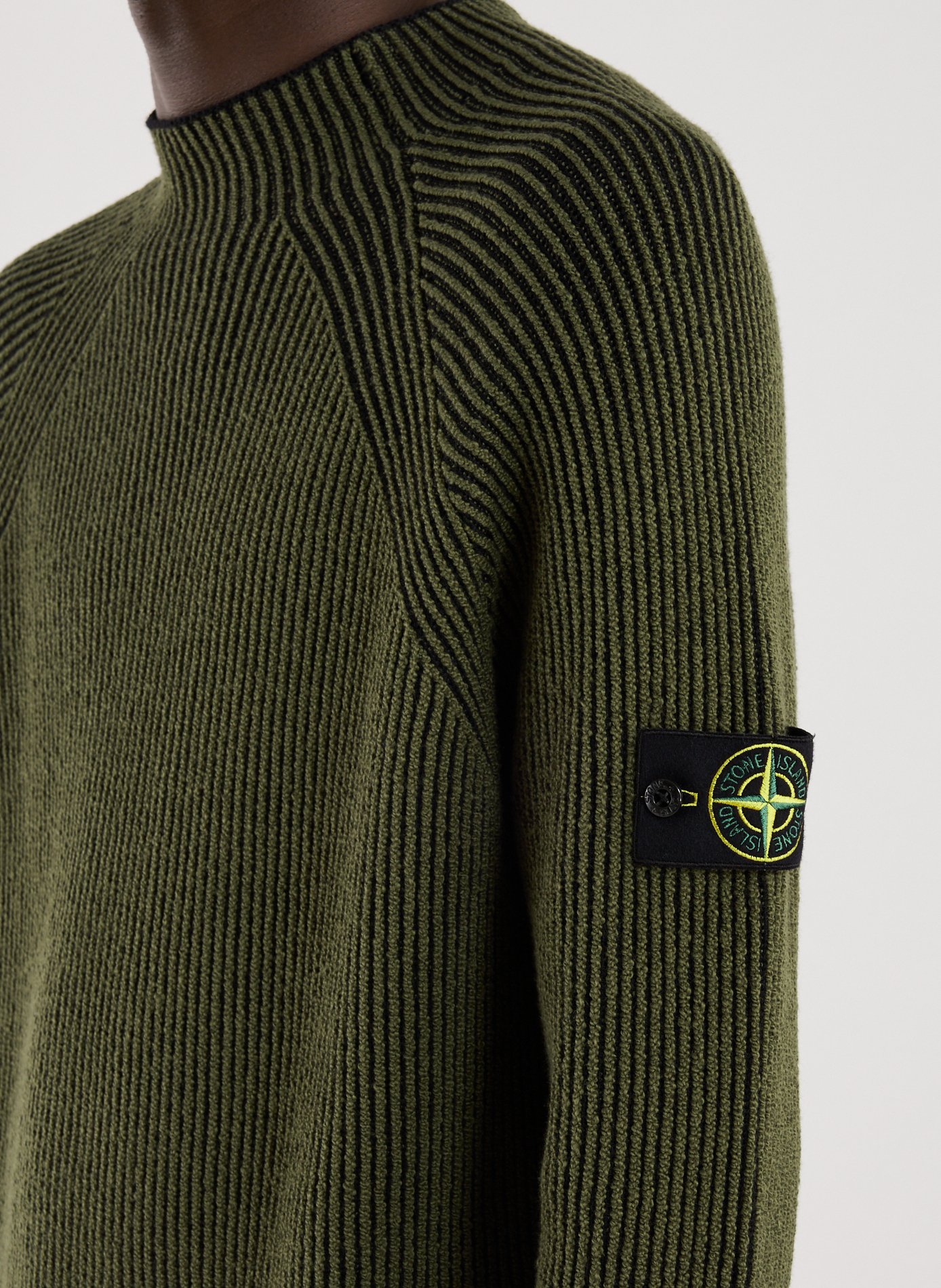 Wool blend Jumper STONE ISLAND Green