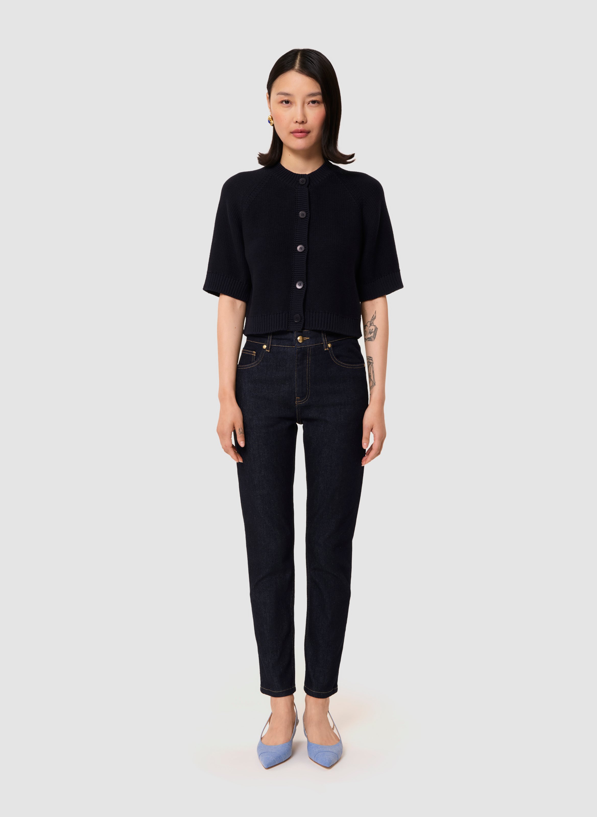 Gilet gracy TARA JARMON Bleu