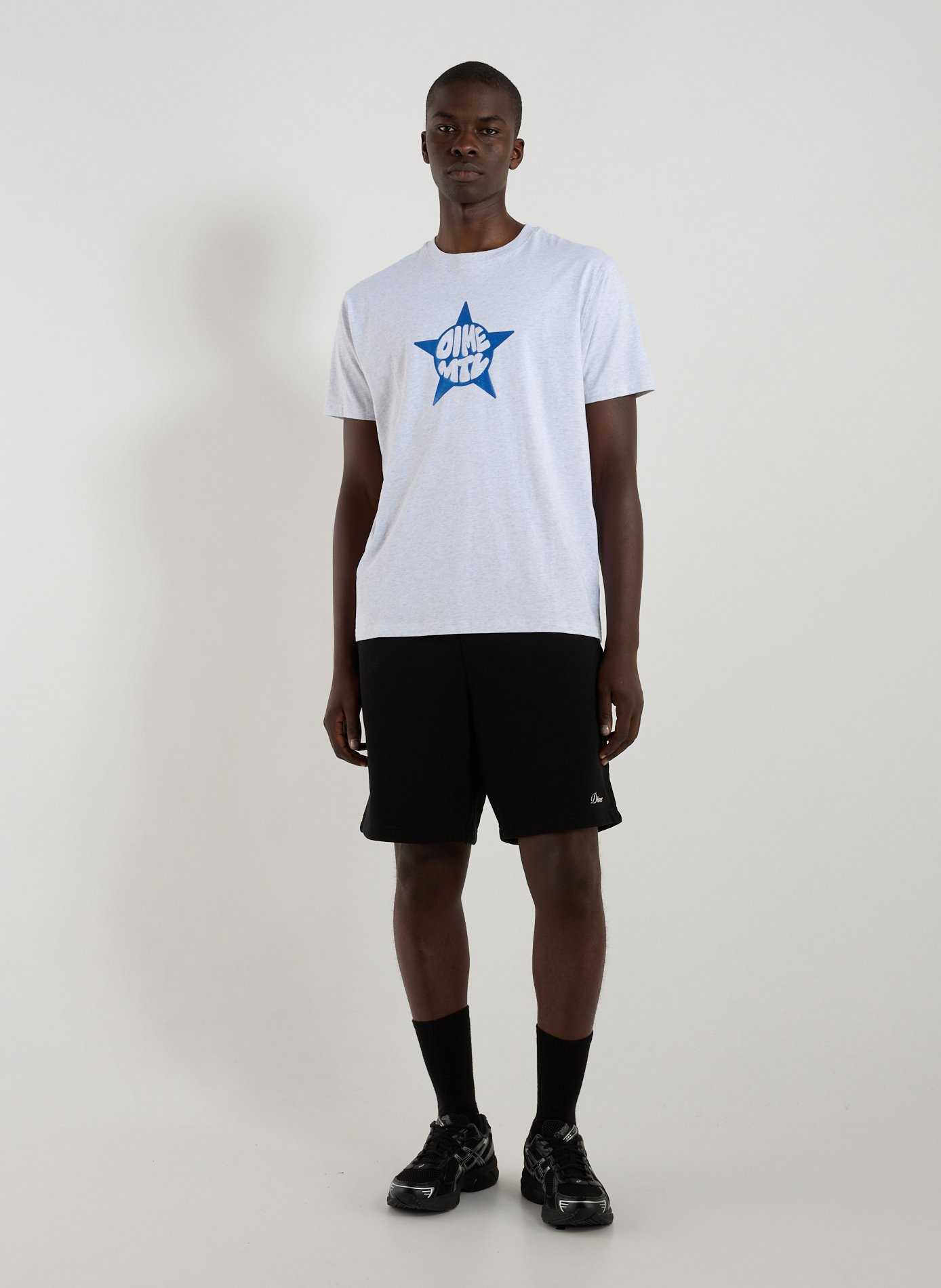 T-shirt Star Ash en coton DIME Gris