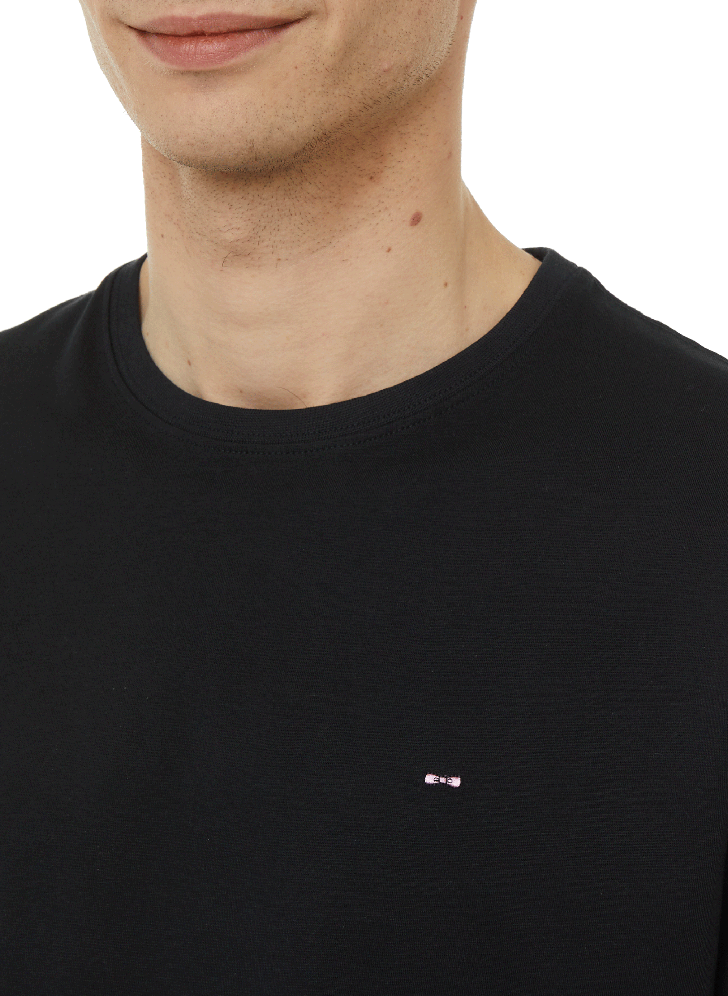 Cotton T-shirt EDEN PARK Black