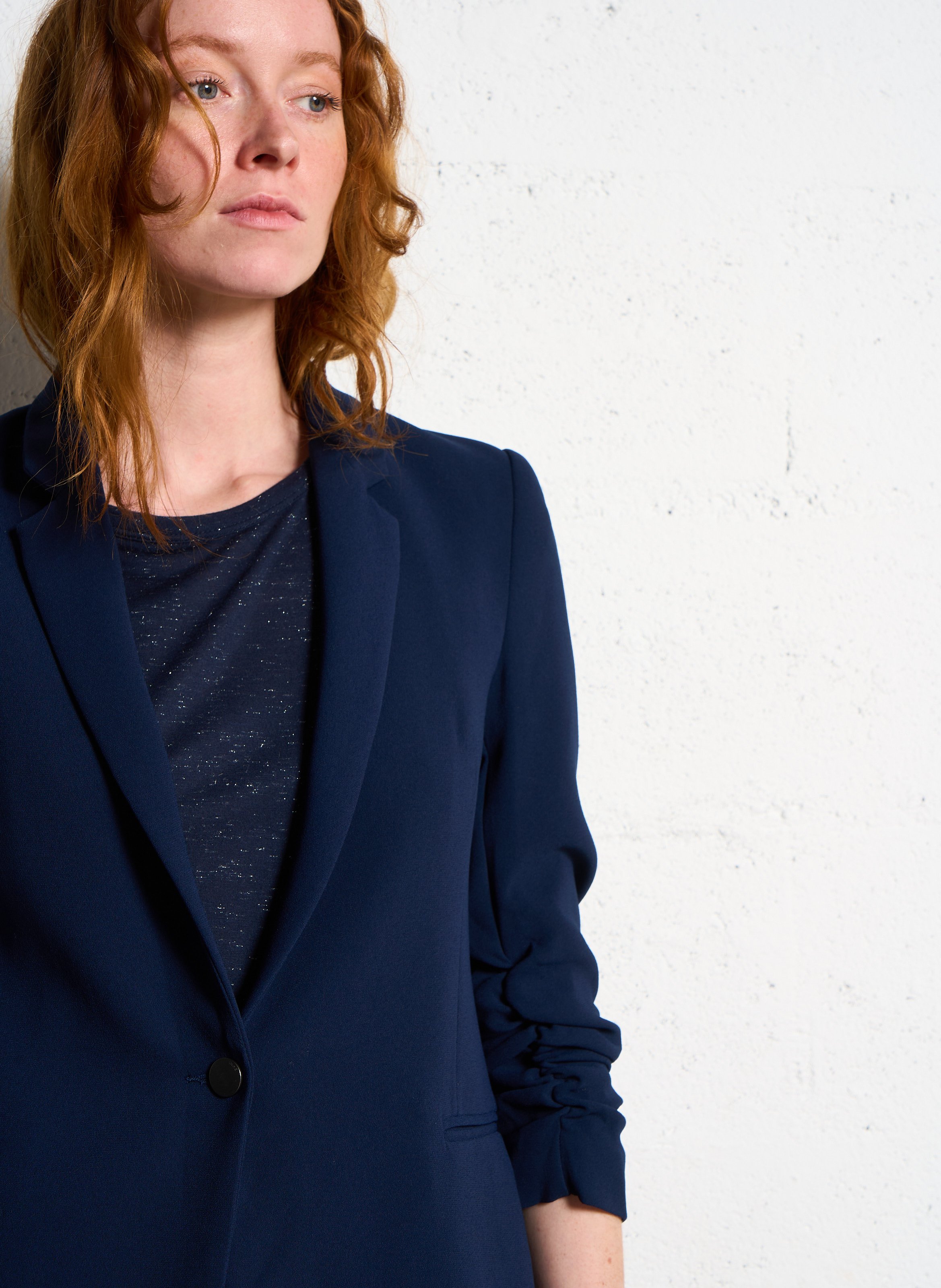 Veste de tailleur ajustée IKKS Bleu