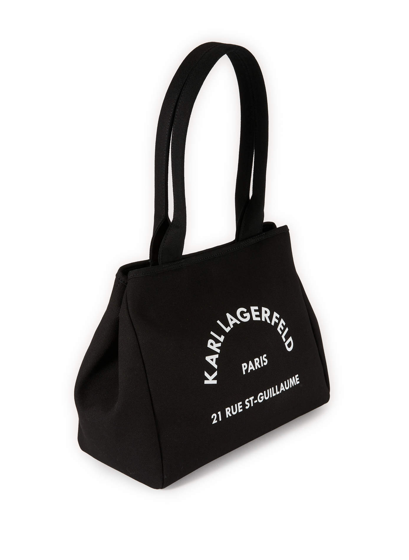 Handbag Rue St Guillaume KARL LAGERFELD Black