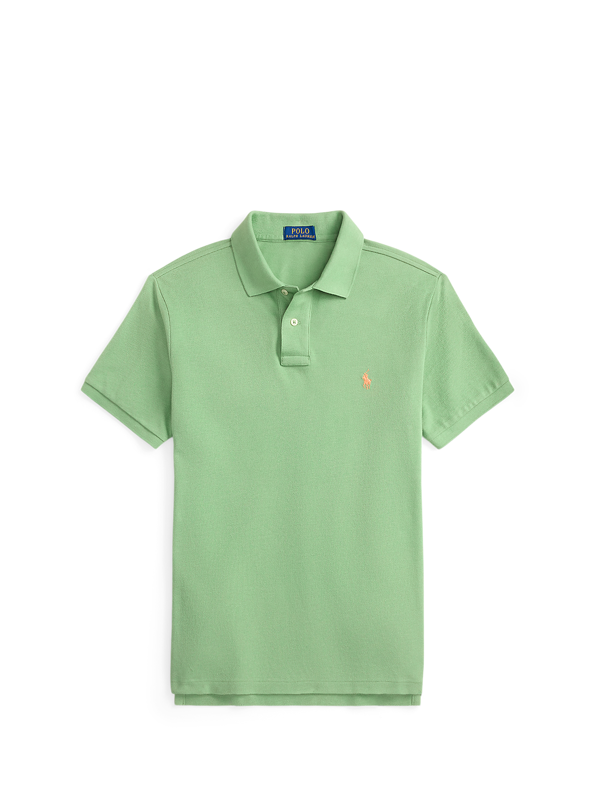 Organic cotton piqué polo shirt POLO RALPH LAUREN Green