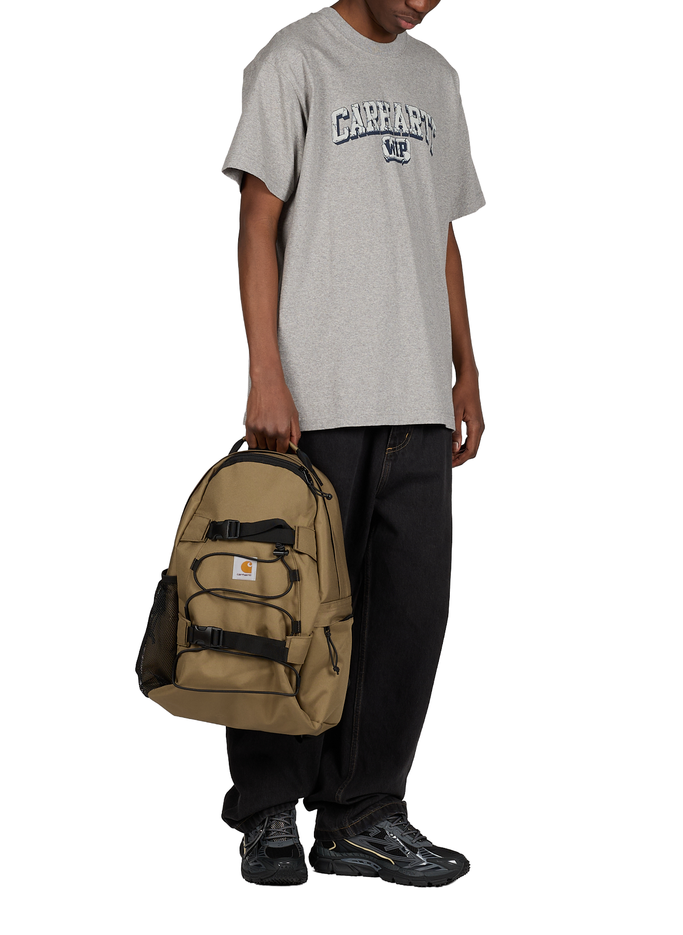 Jean large Brandon en coton  CARHARTT WIP Noir