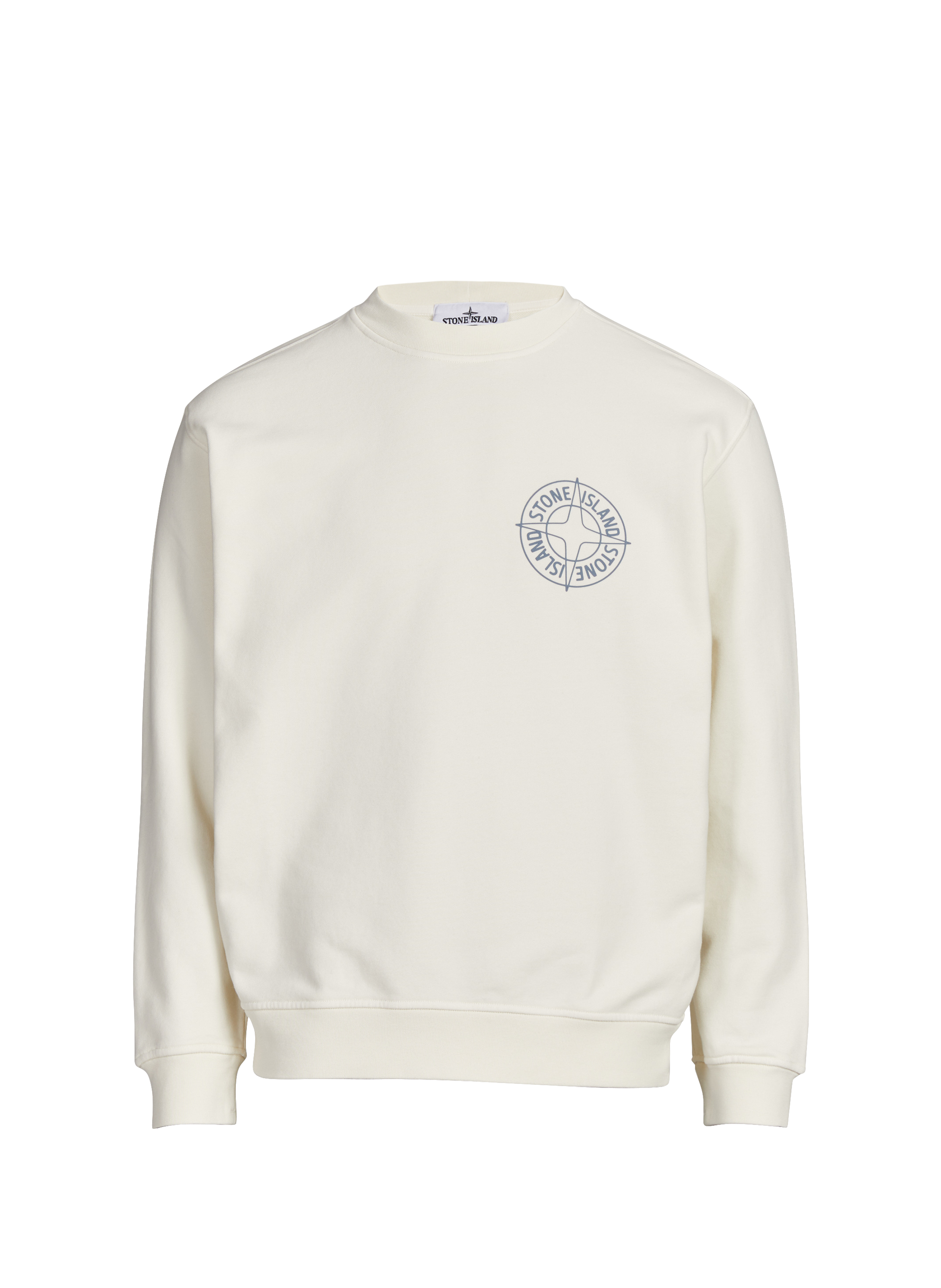Sweatshirt en coton STONE ISLAND Beige