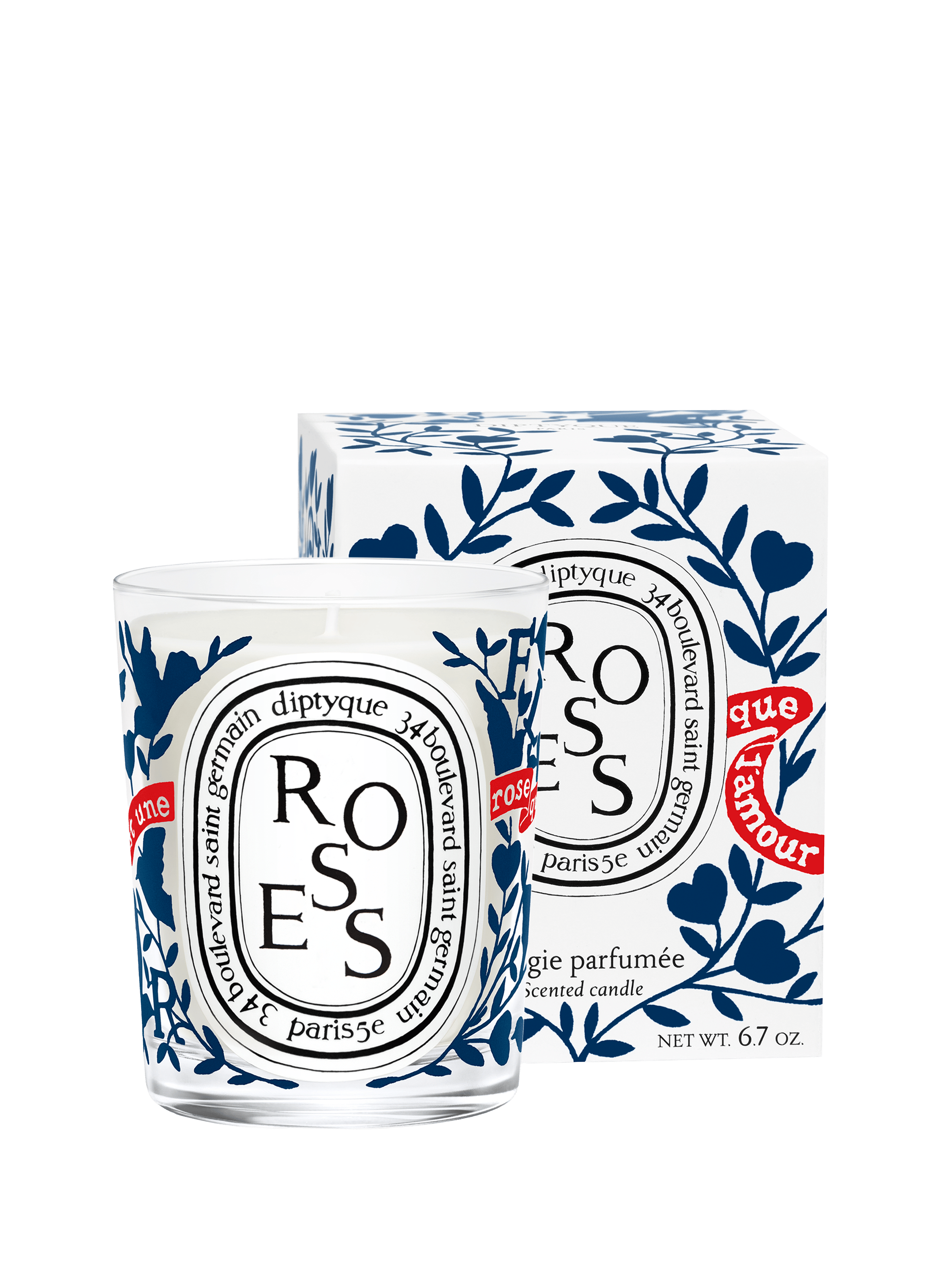 Bougie Modele classique Rose Édition Limitée Saint-Valentin 2026 DIPTYQUE No color