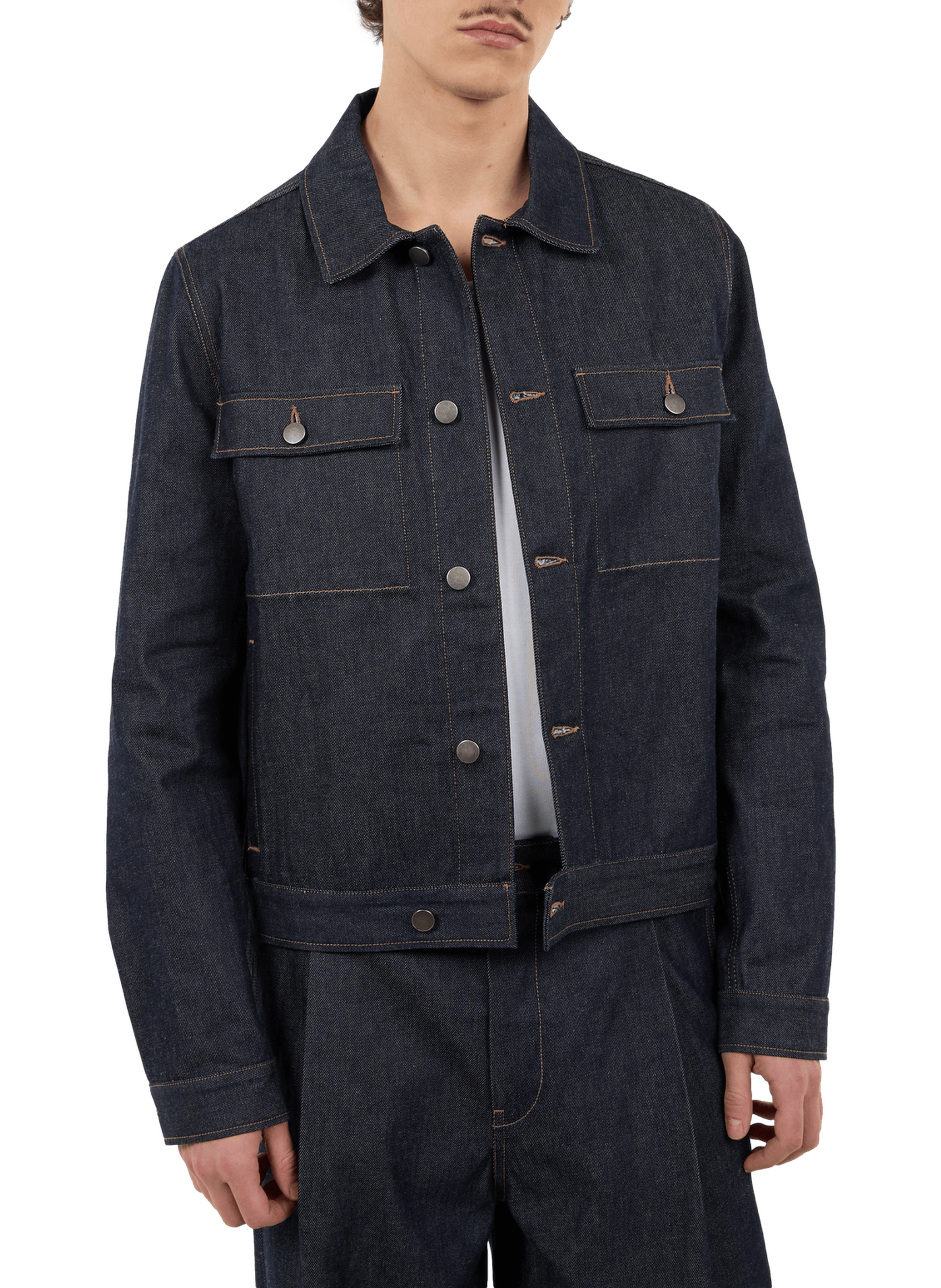 Short denim jacket Haver in cotton SAISON 1865