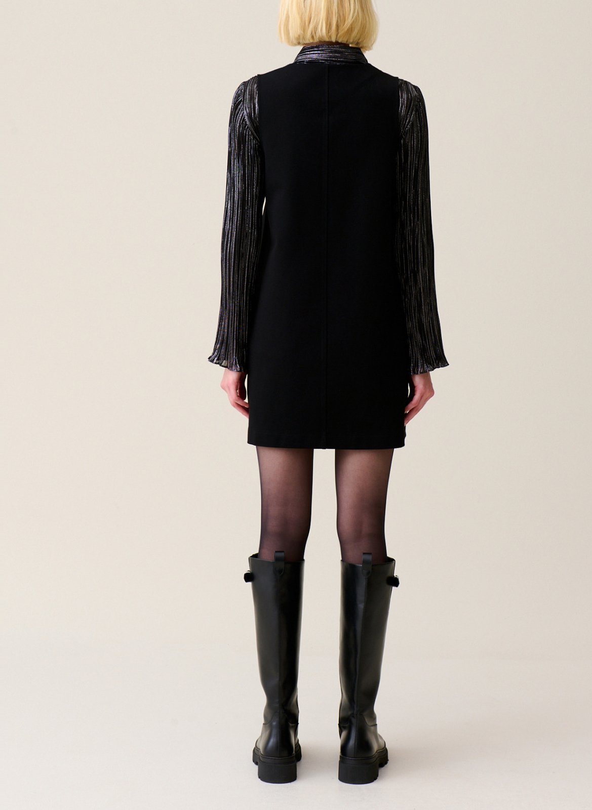 Robe courte sans manches CLAUDIE PIERLOT Noir