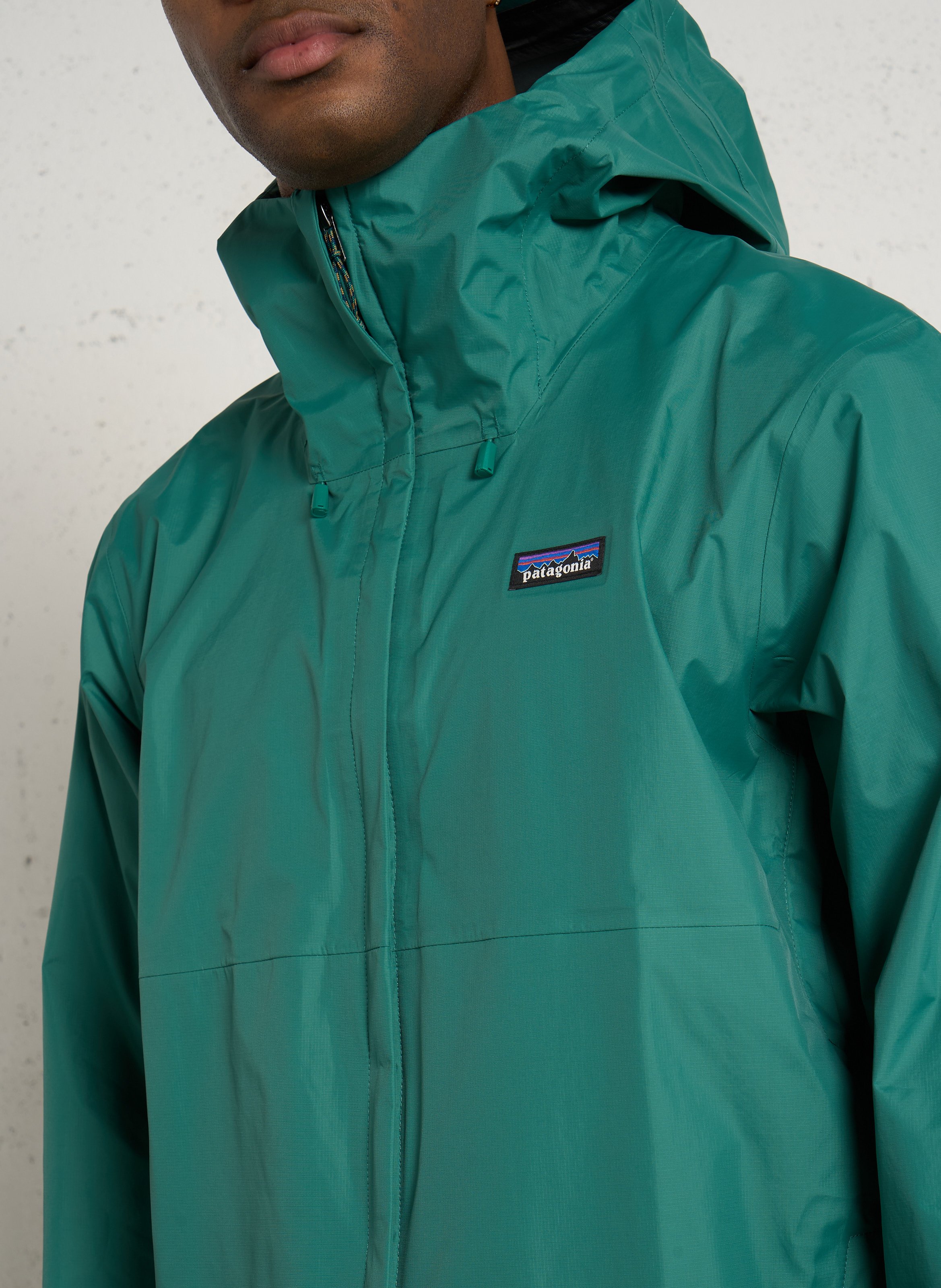 Veste à capuche imperméable PATAGONIA Vert