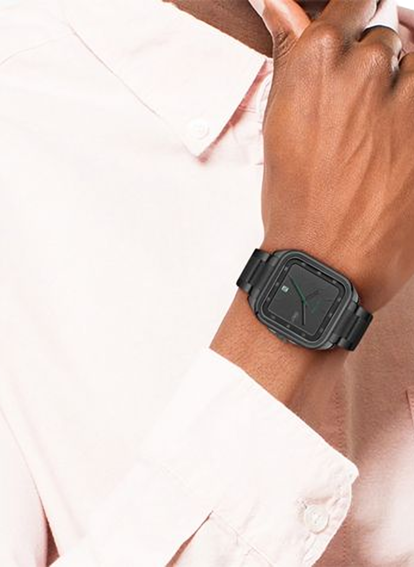 Montre Lacoste.12.12 Up en acier inoxydable LACOSTE MONTRES Noir