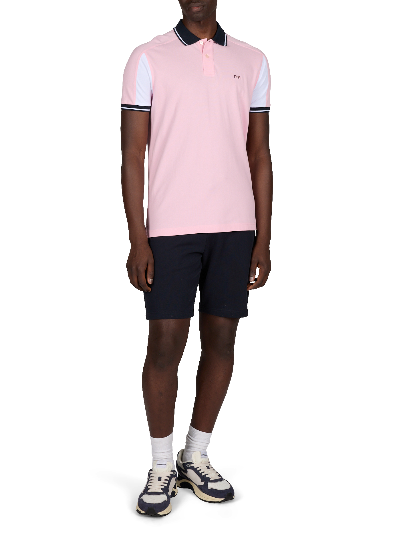 Cotton polo shirt EDEN PARK Pink