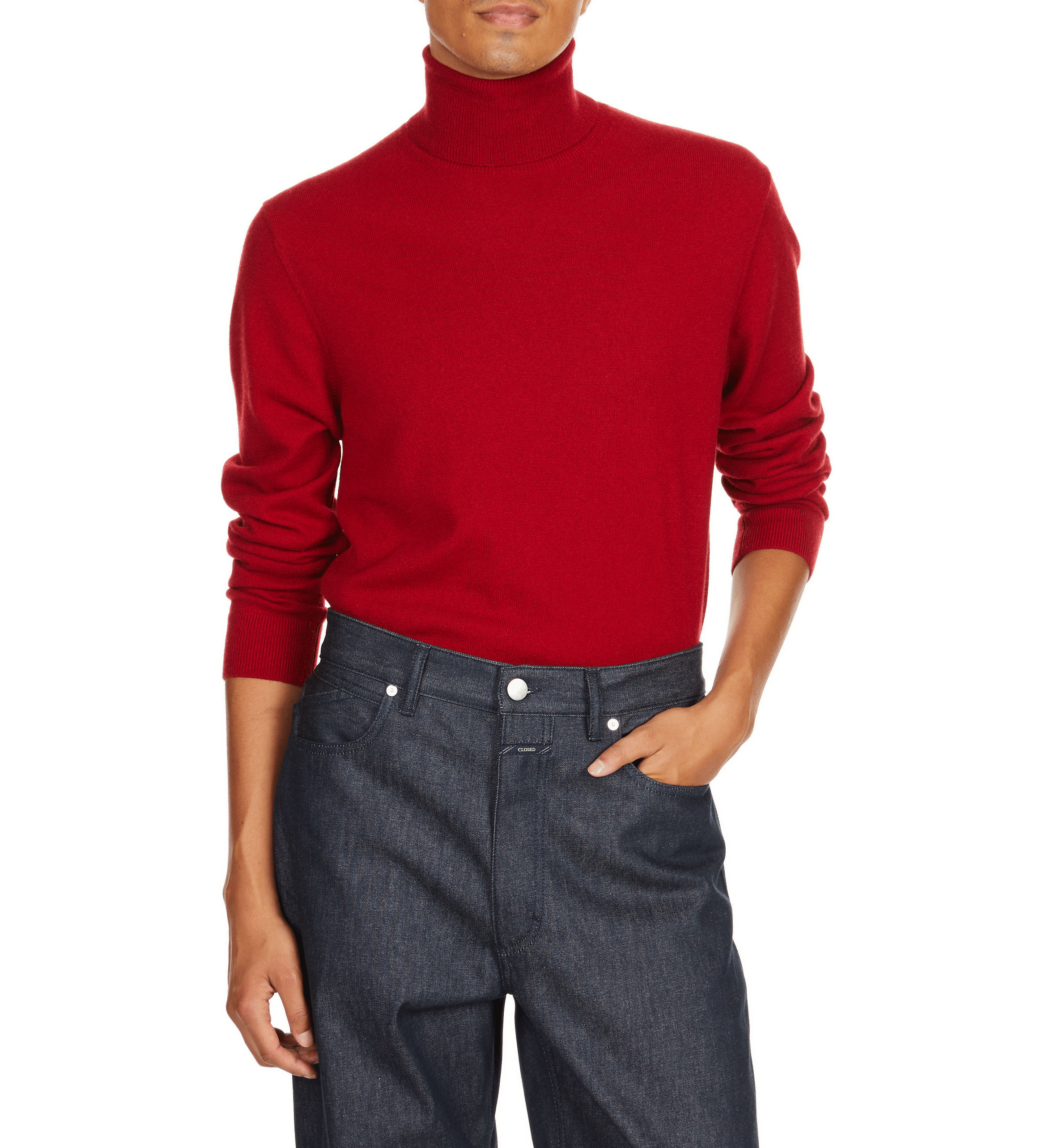  Cashmere jumper AU PRINTEMPS PARIS Red