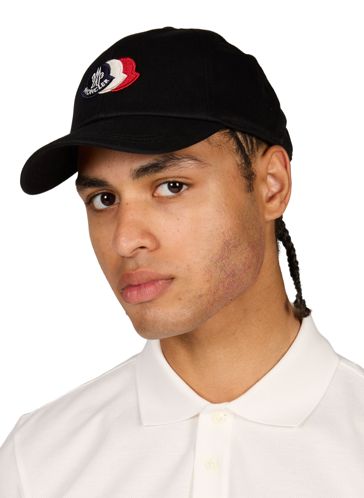 Cotton cap MONCLER Black