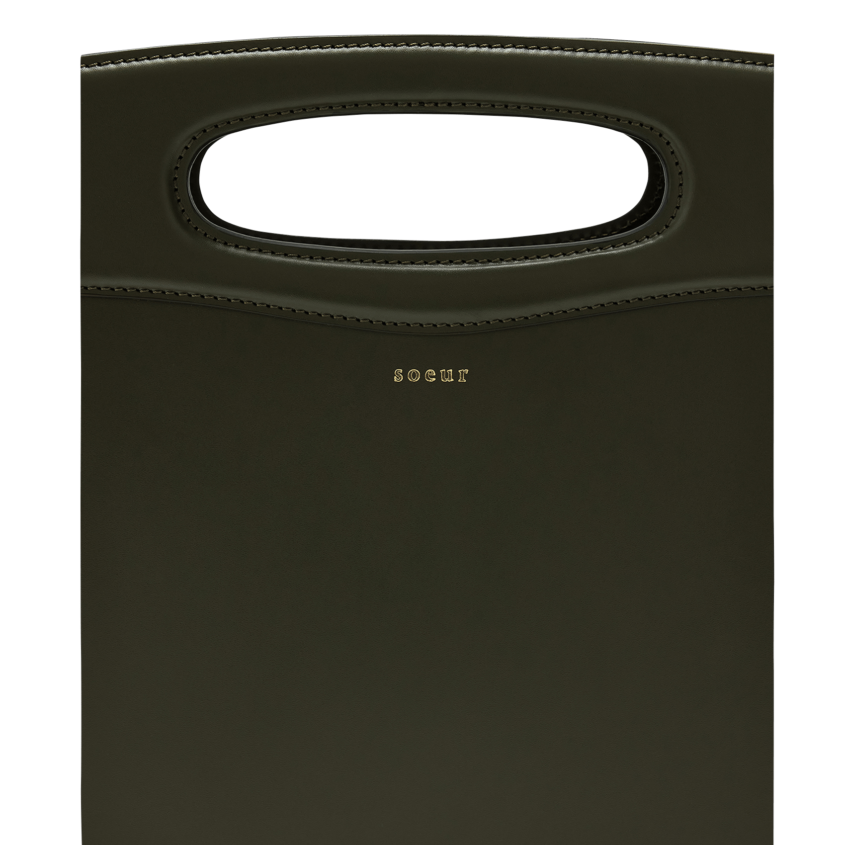 Sac bandoulière en cuir de vachette cheri SOEUR Vert