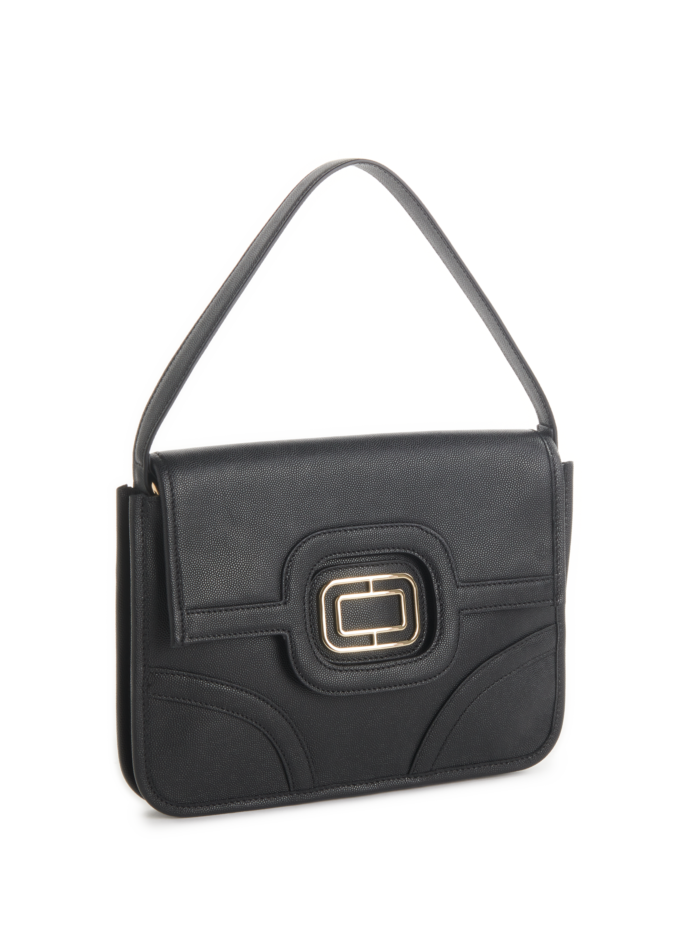 Leather handbag SAISON 1865 Black