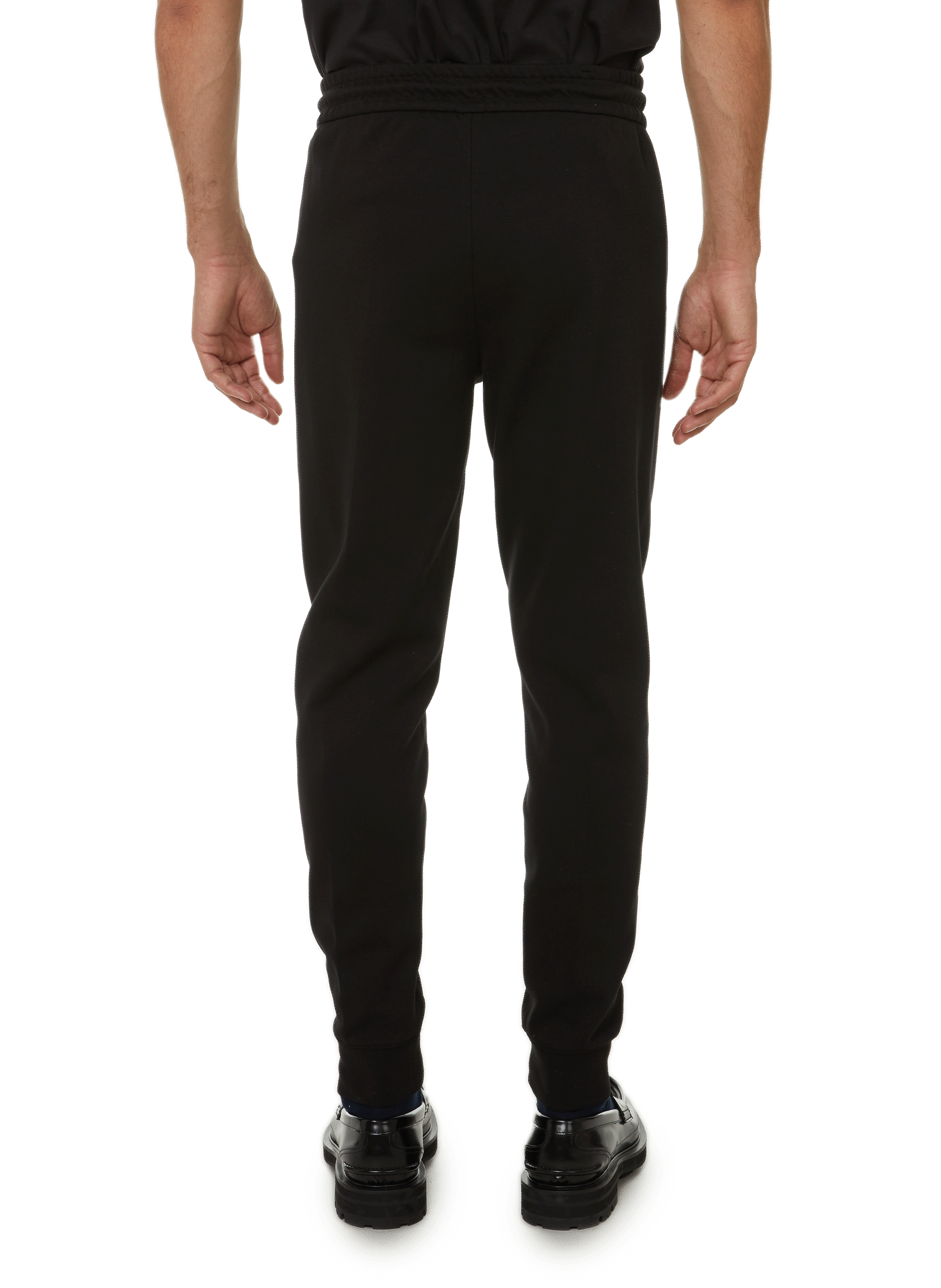 Pantalon de survêtement en coton organique CALVIN KLEIN Noir