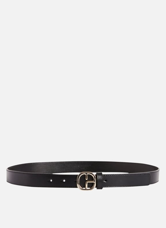Ceinture boucle cp en cuir Noir by CLAUDIE PIERLOT CLAUDIE PIERLOT Ceinture boucle cp en cuir Noir