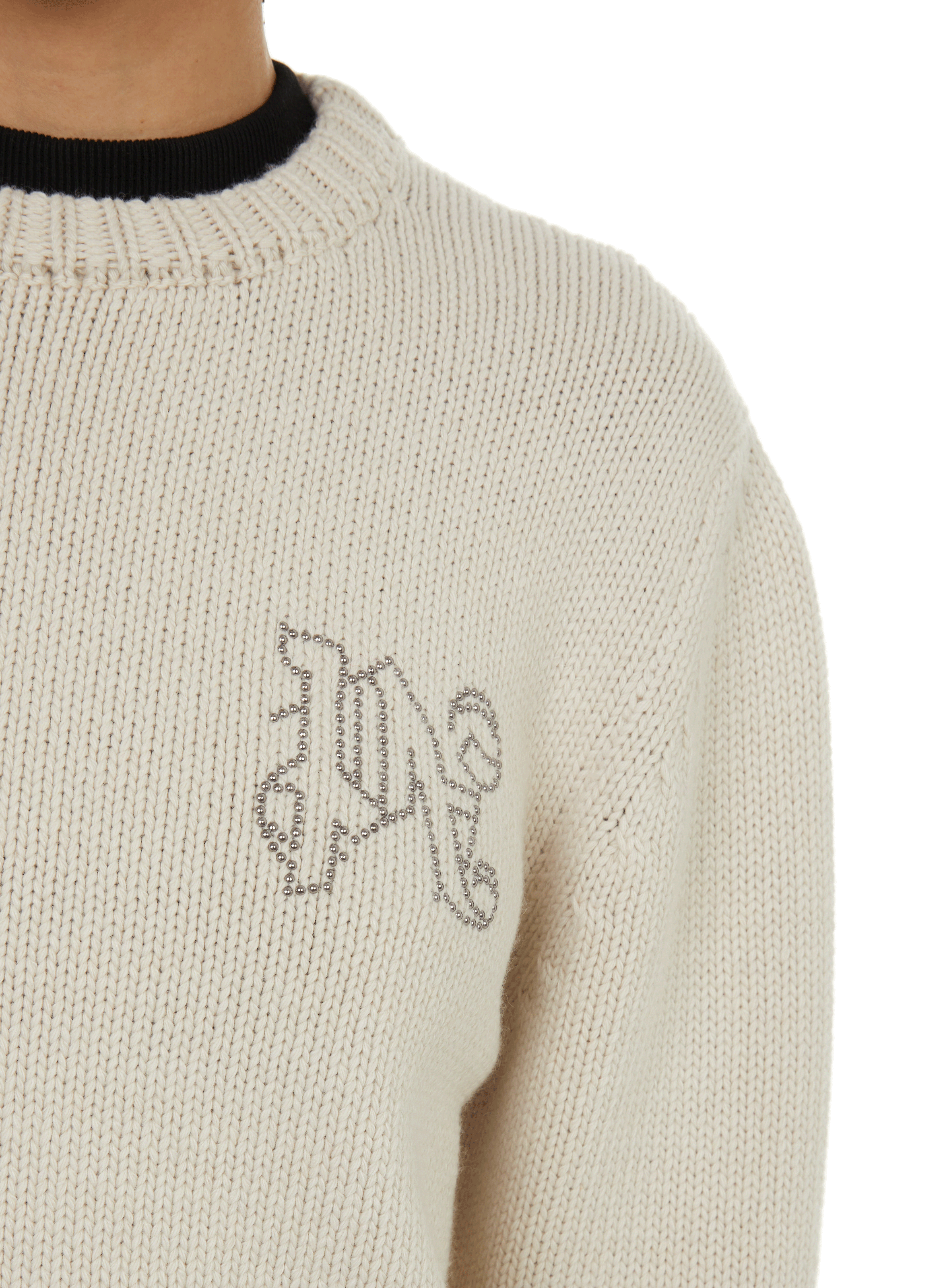 Pull court PALM ANGELS Blanc