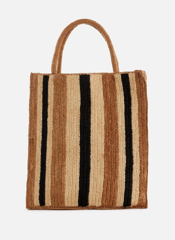 Sac de plage en raphia Multicolore by SAISON 1865 SAISON 1865 Sac de plage en raphia Multicolore