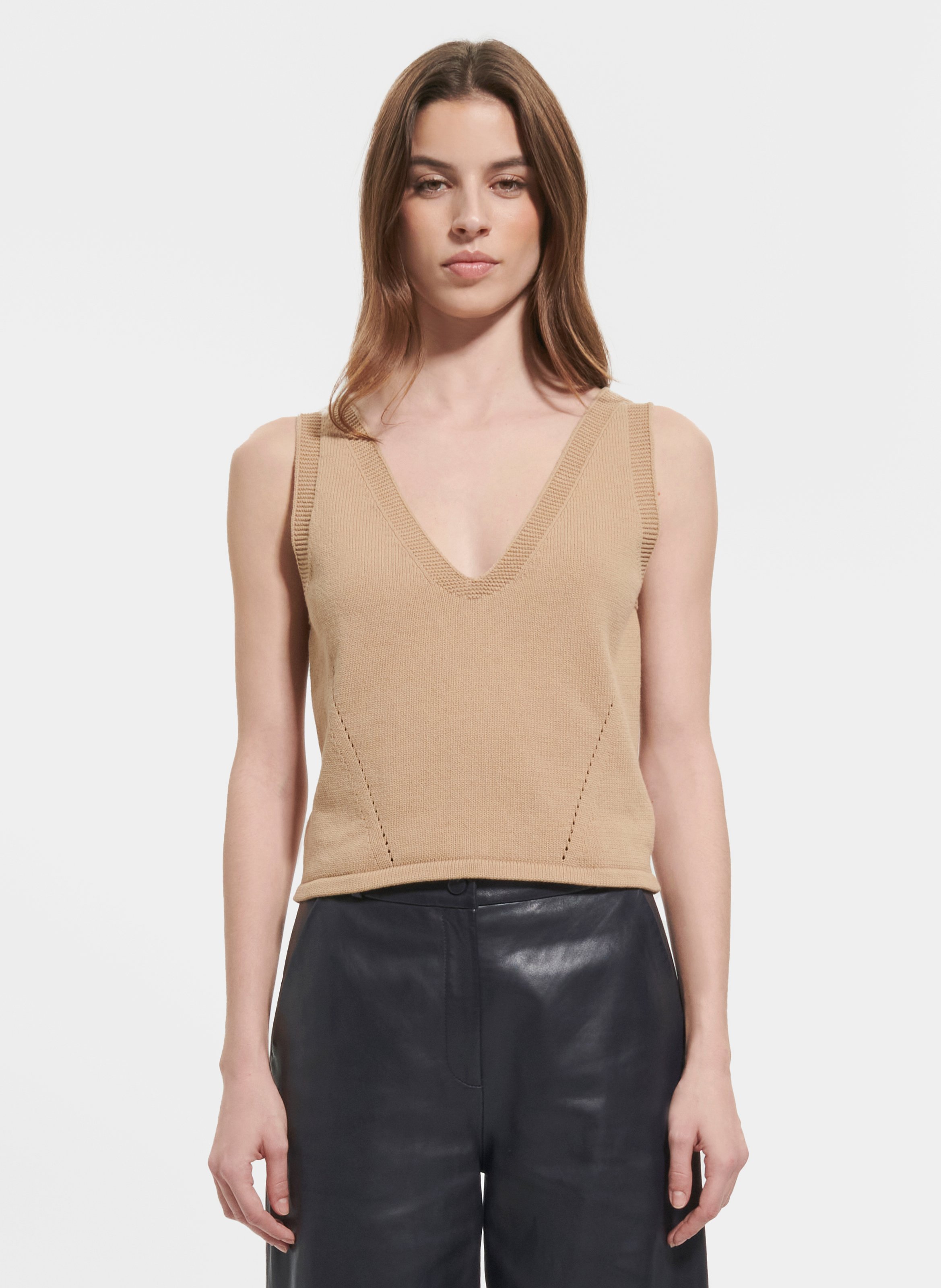 Pull  nadine ZAPA Marron