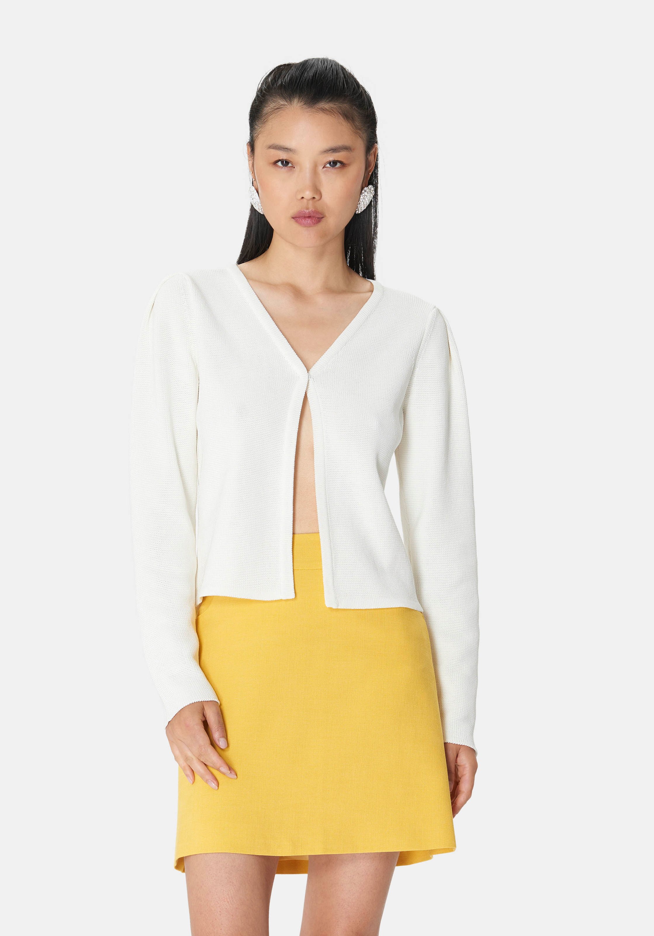 Gilet glenn TARA JARMON Blanc