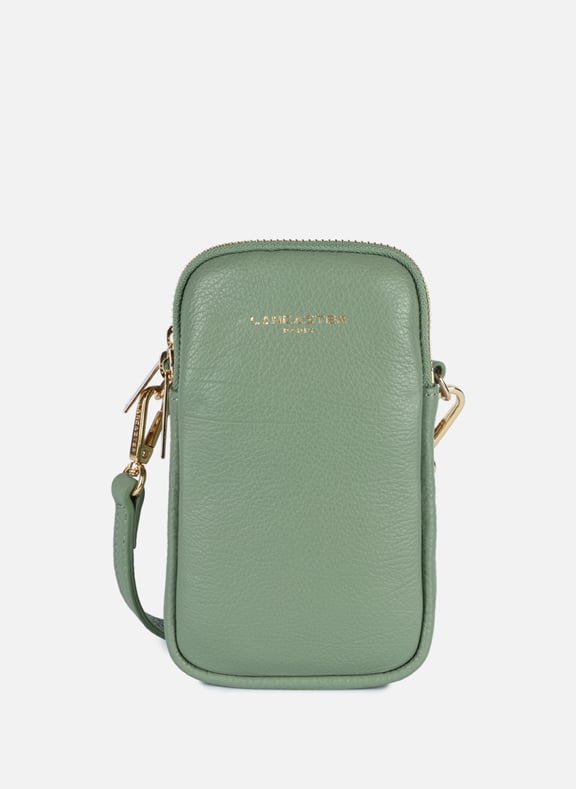 Pochette smartphone - dune Vert by LANCASTER LANCASTER Pochette smartphone - dune Vert