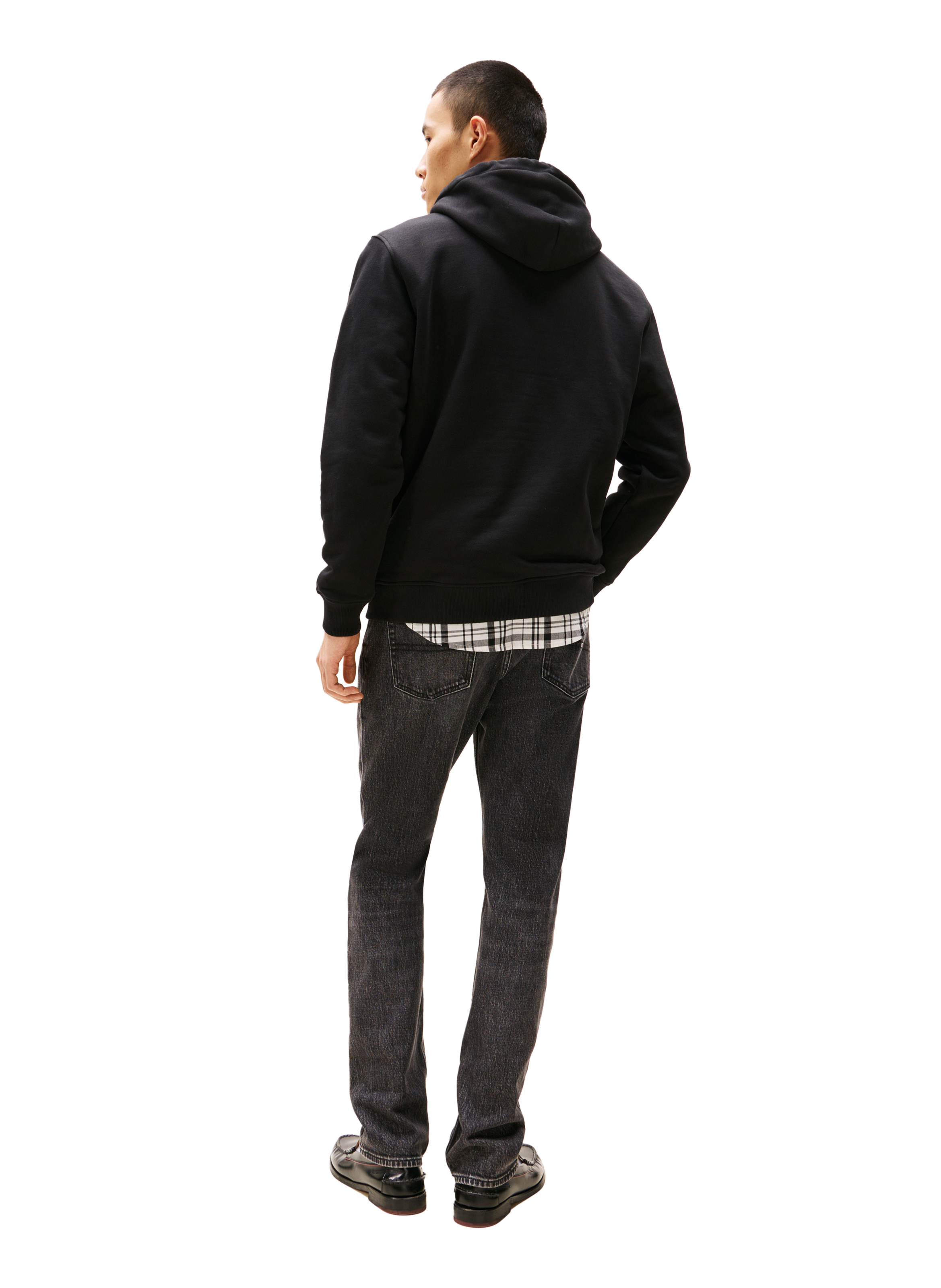 Cotton hoodie TOMMY HILFIGER Black