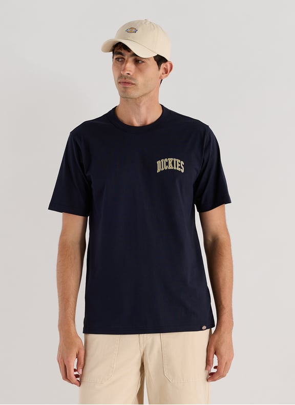 Classic Cotton T-Shirt Blue by DICKIES DICKIES Classic Cotton T-Shirt Blue
