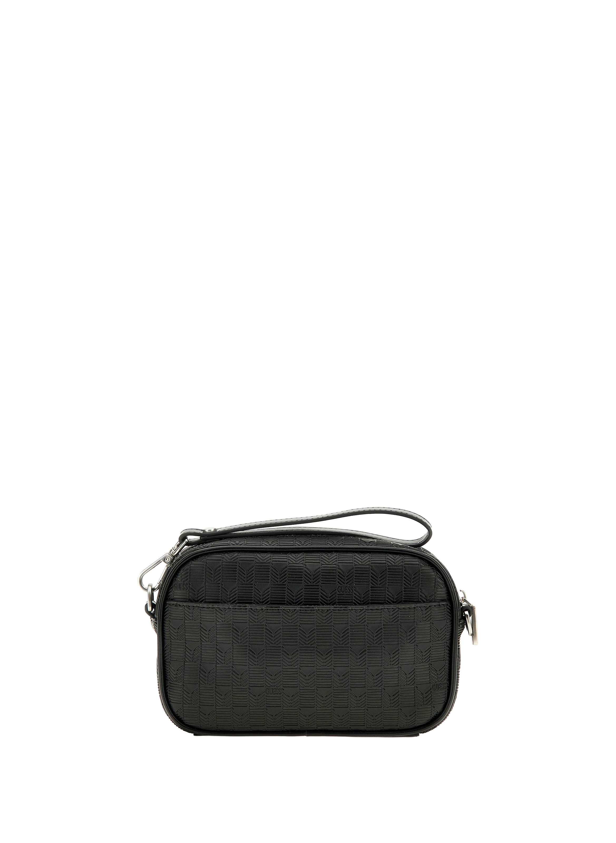 Textured shoulder bag GUESS Black