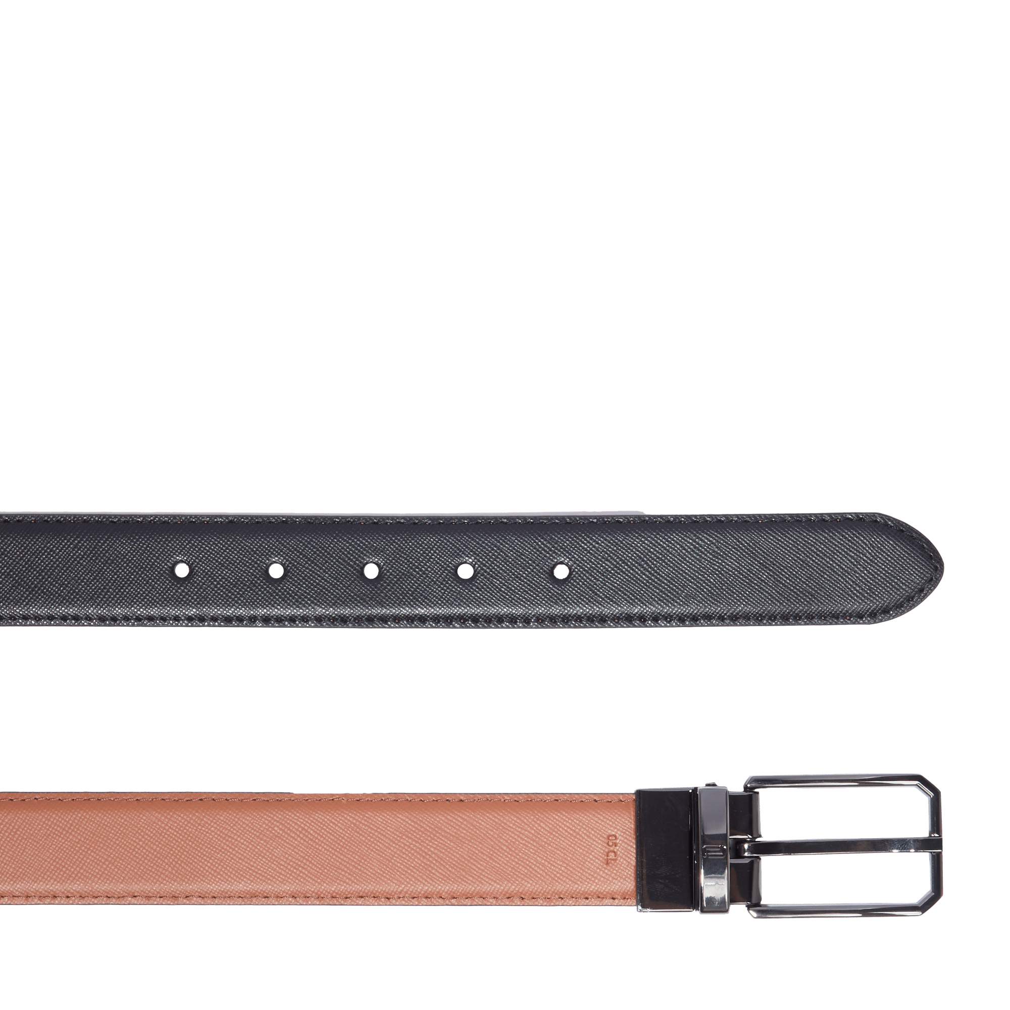 Ceinture 30mm réversible léon en cuir LANCEL Noir