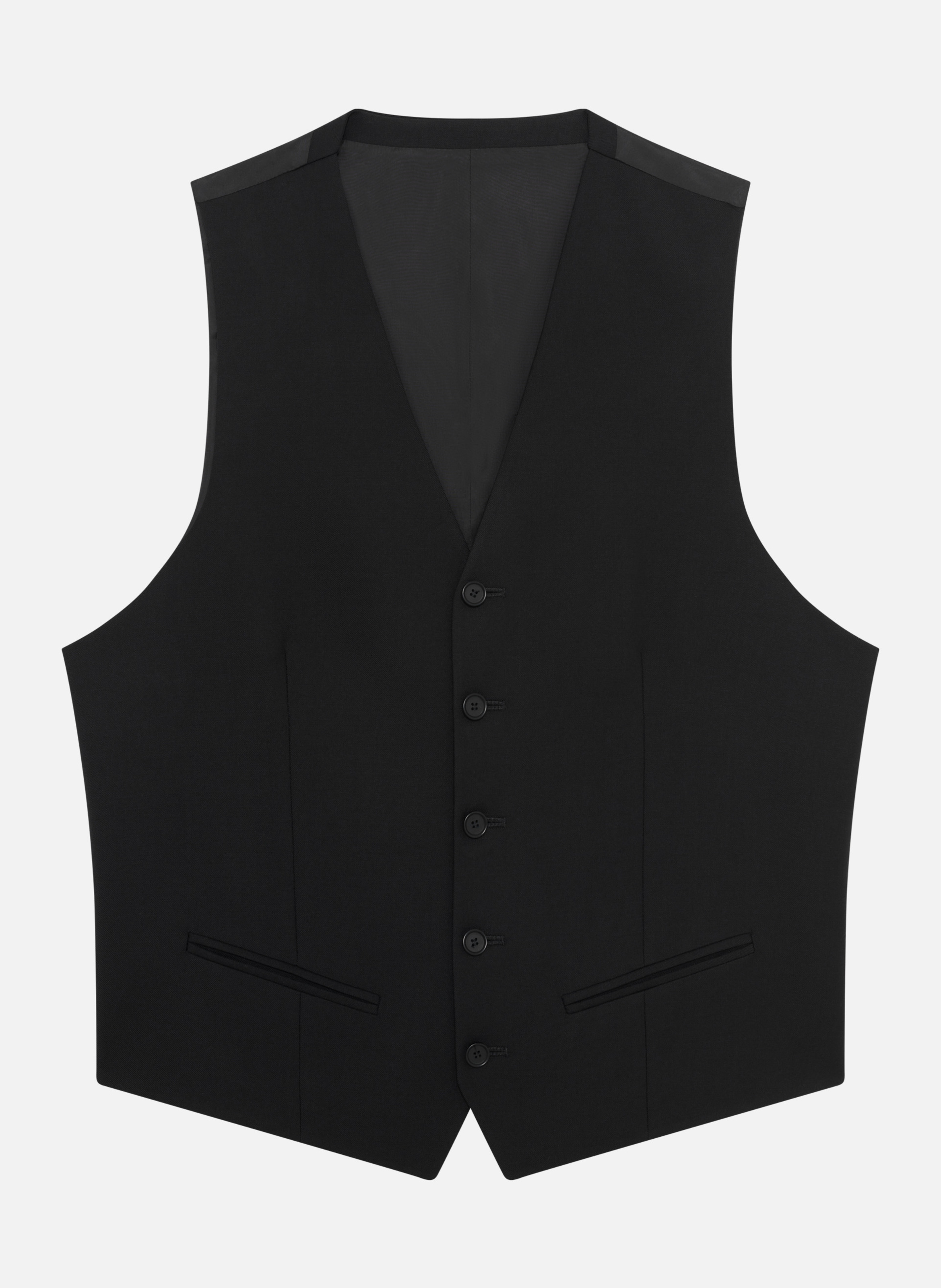 Gilet de costume en laine THE KOOPLES Noir