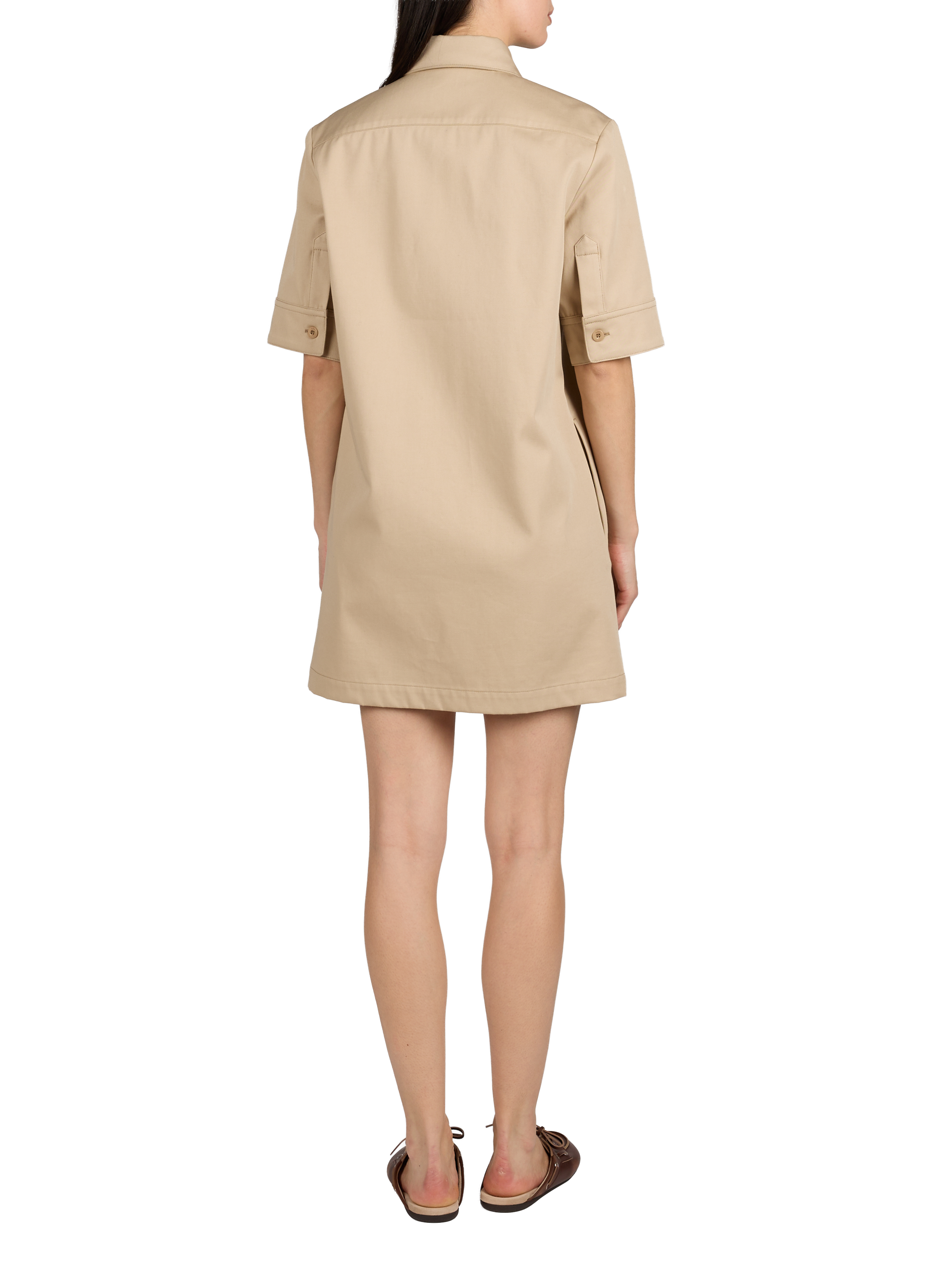Polo short dress A.P.C. Beige