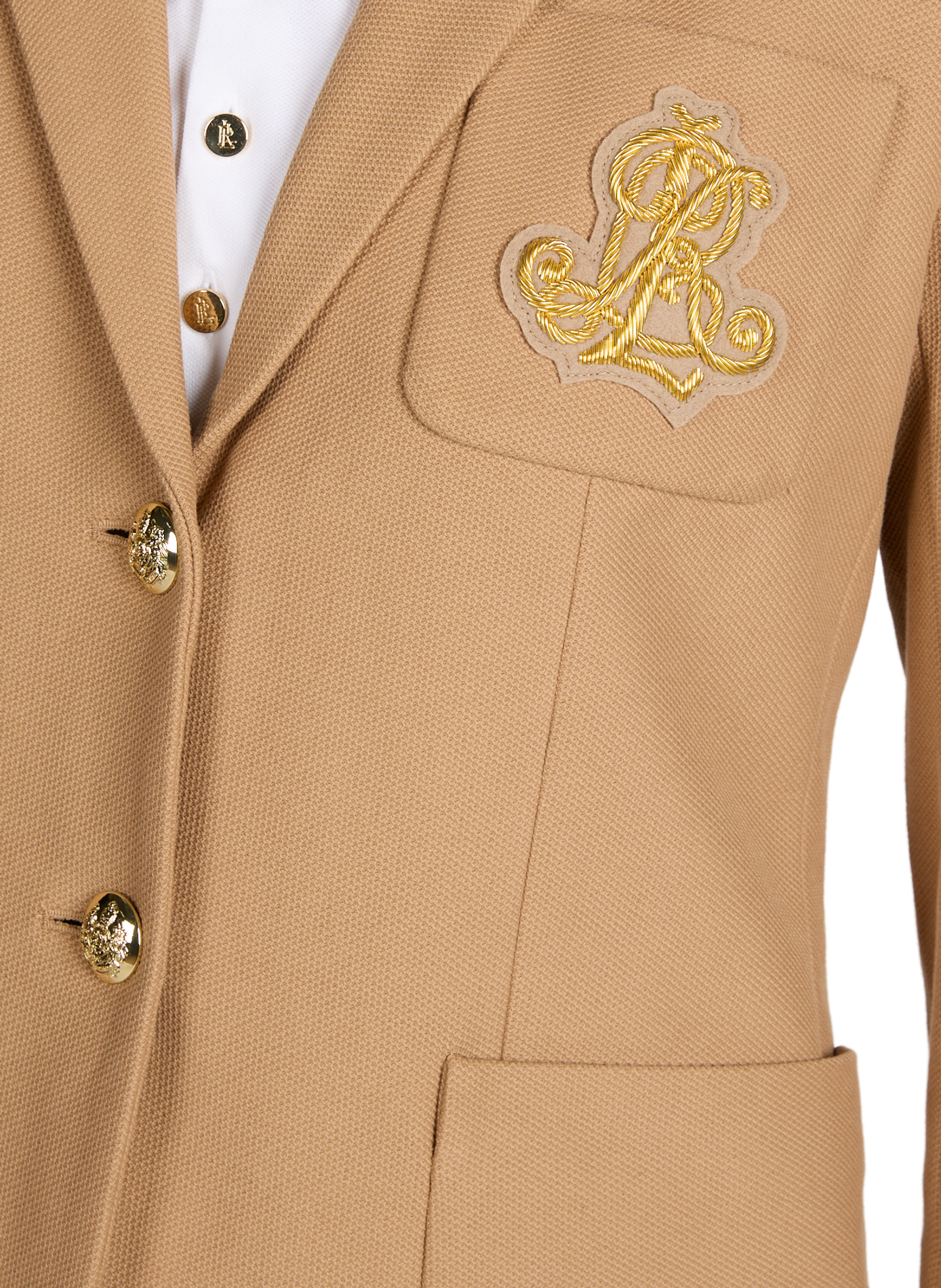 Cotton Blazer LAUREN Beige