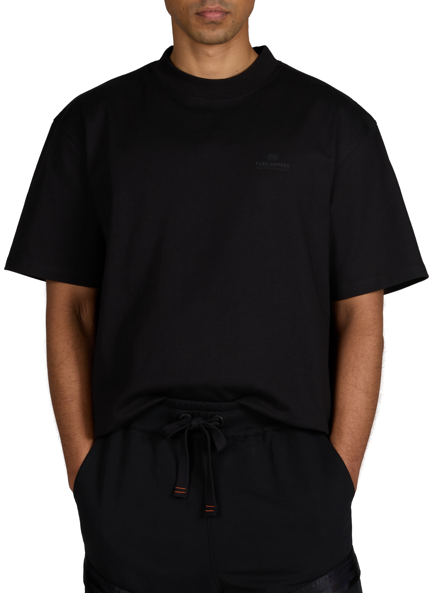 Classic Cotton T-Shirt PARAJUMPERS Black