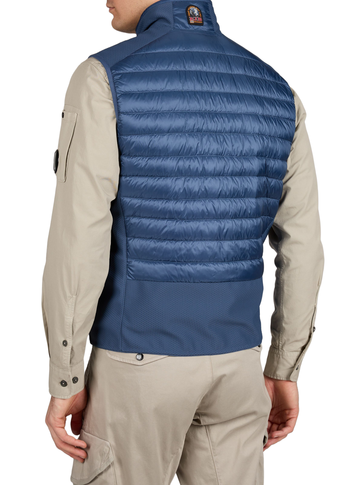 Doudoune Zavier sans manches à col montant PARAJUMPERS Bleu