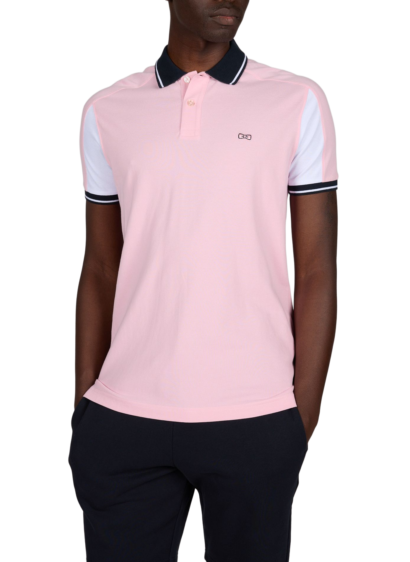 Cotton polo shirt EDEN PARK Pink