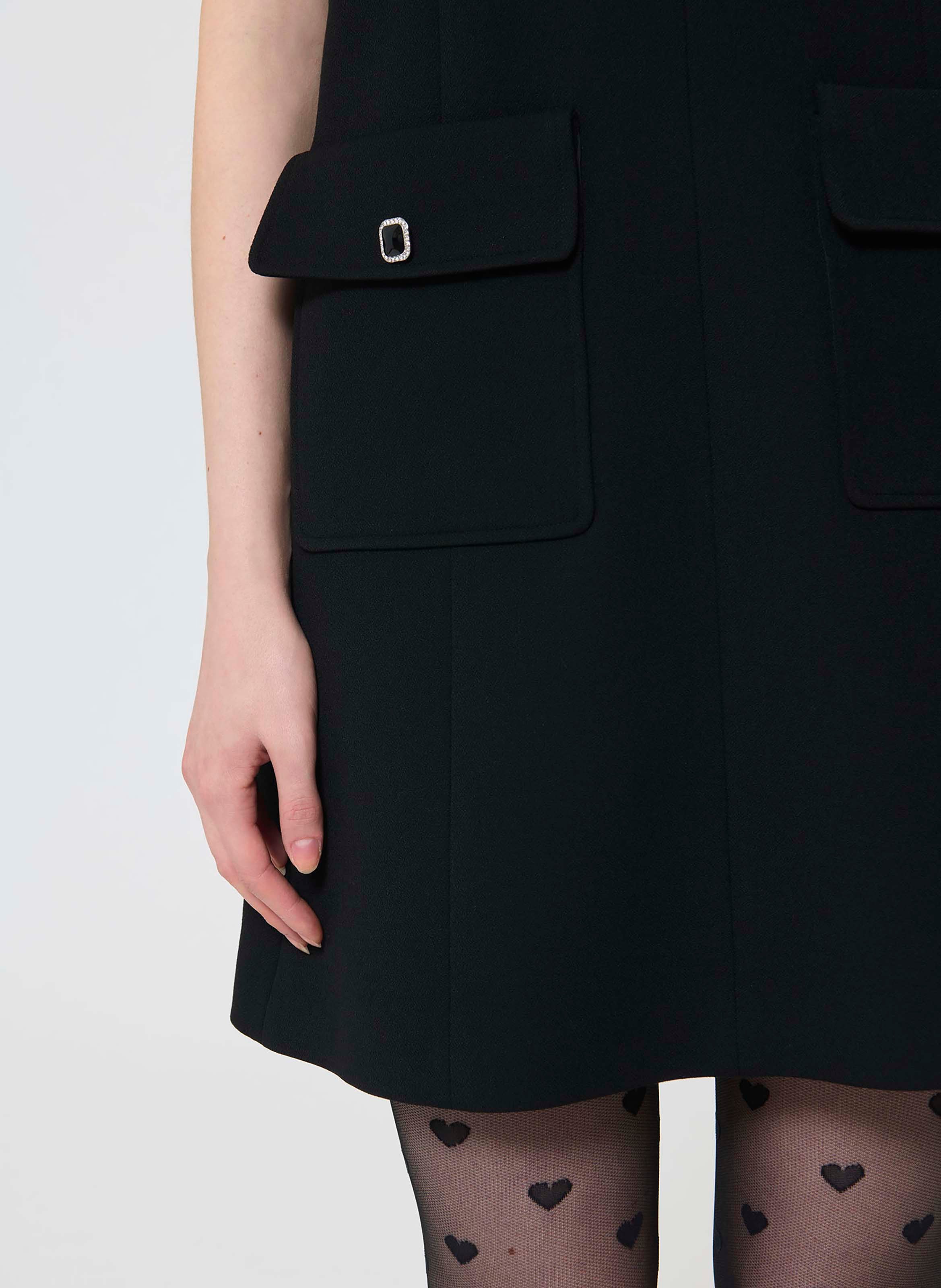 Robe roanne TARA JARMON Noir
