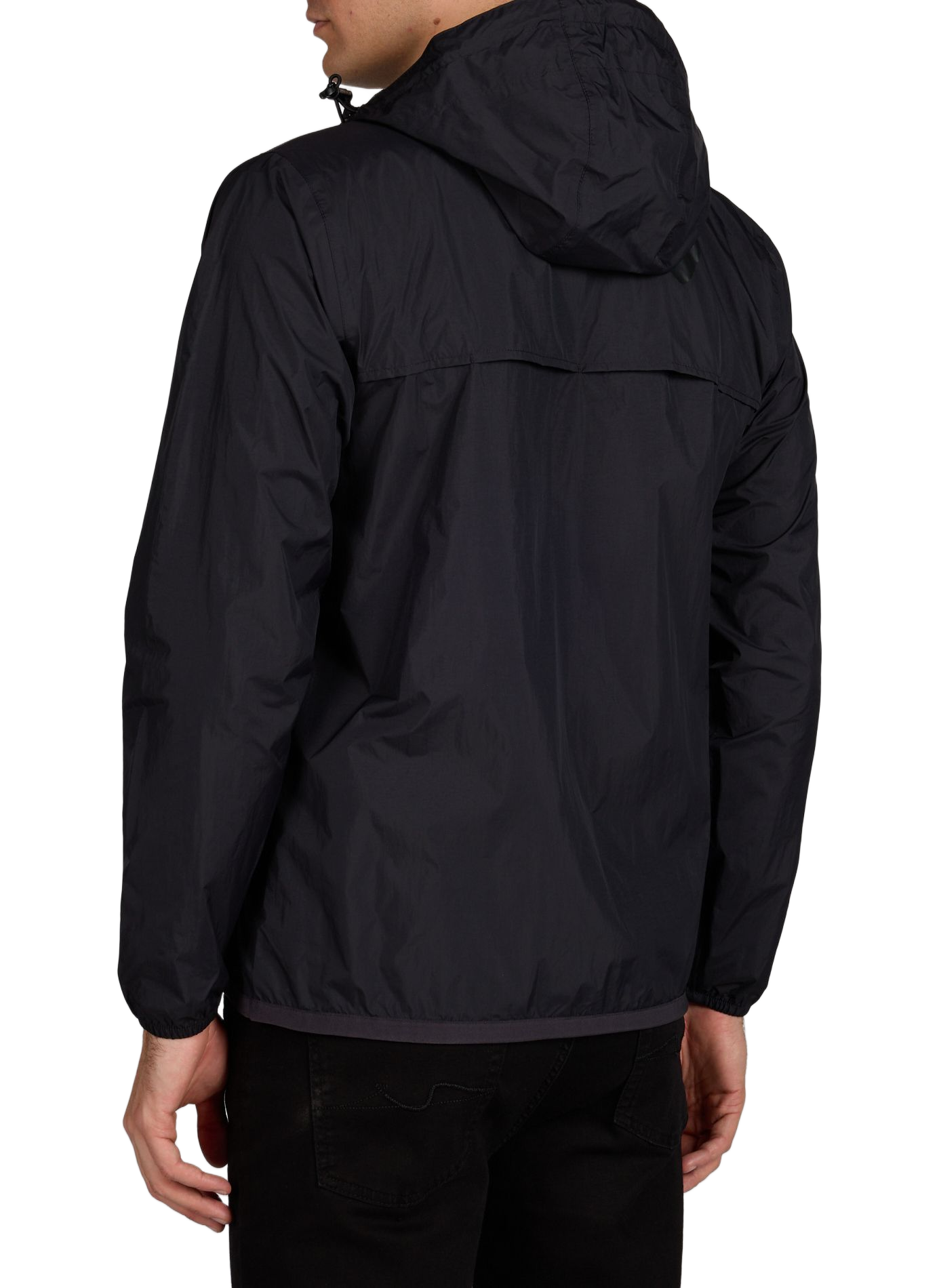 Wasserdichte Kapuzenjacke COMME DES GARCONS PLAY Schwarz