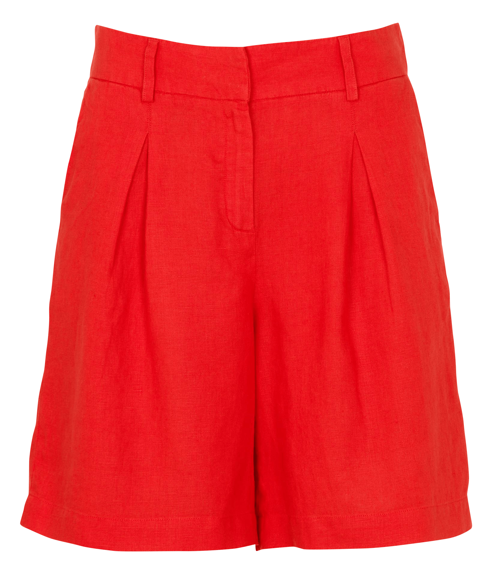 Short large en lin tanguy MAISON 123 Rouge